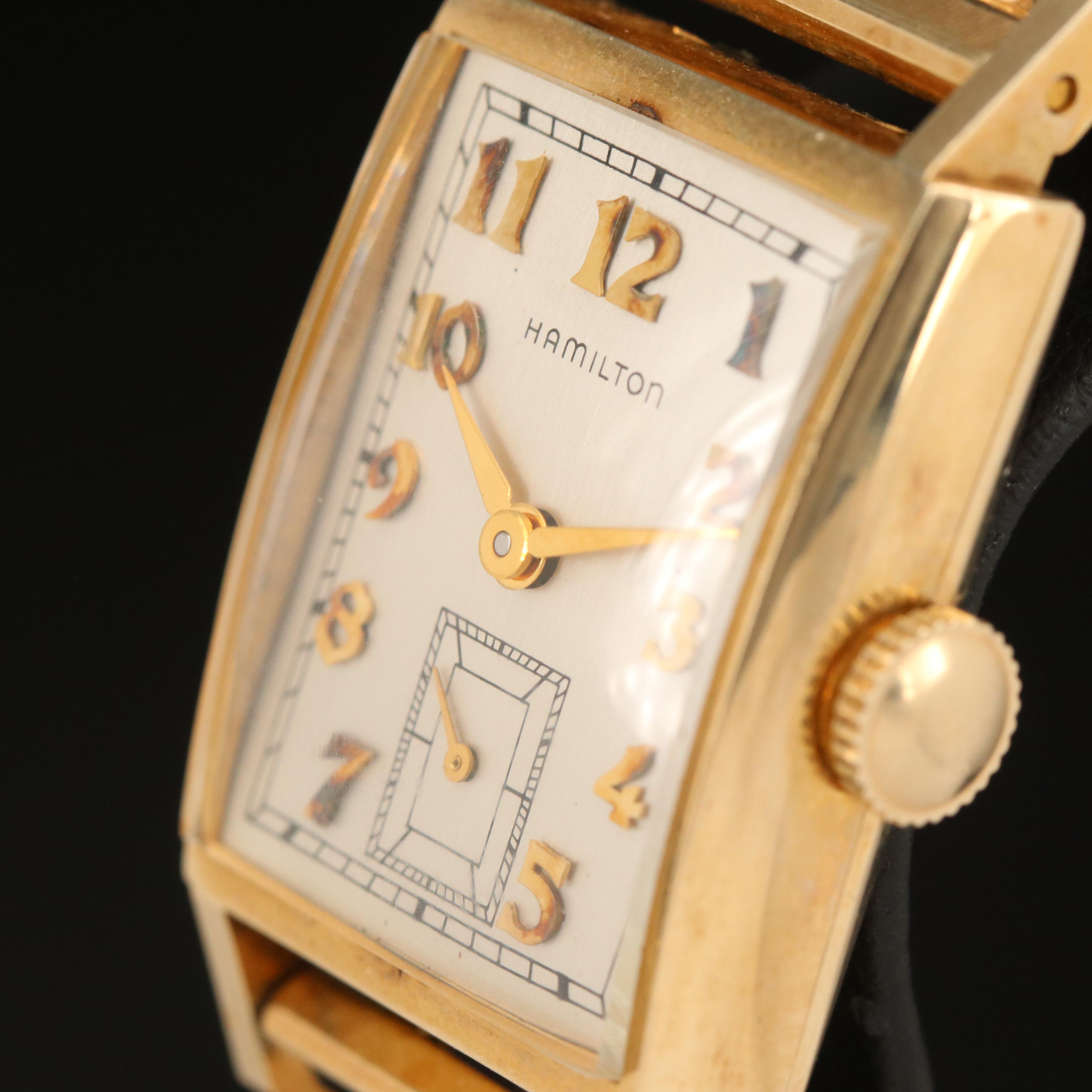 10K Hamilton "Brockton" Circa 1952 Watch