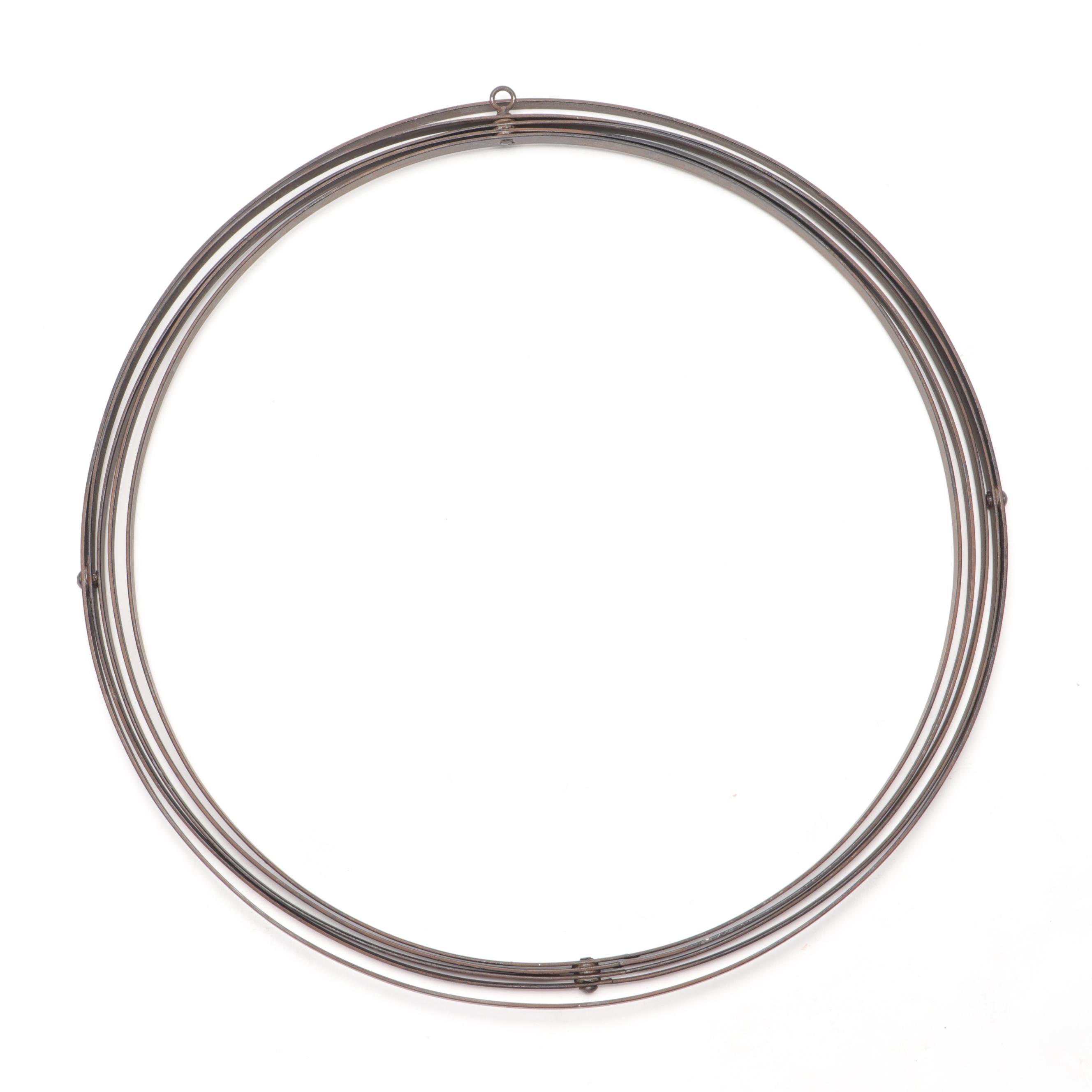 Industrial Style Collapsible Metal Orbs Patio Décor