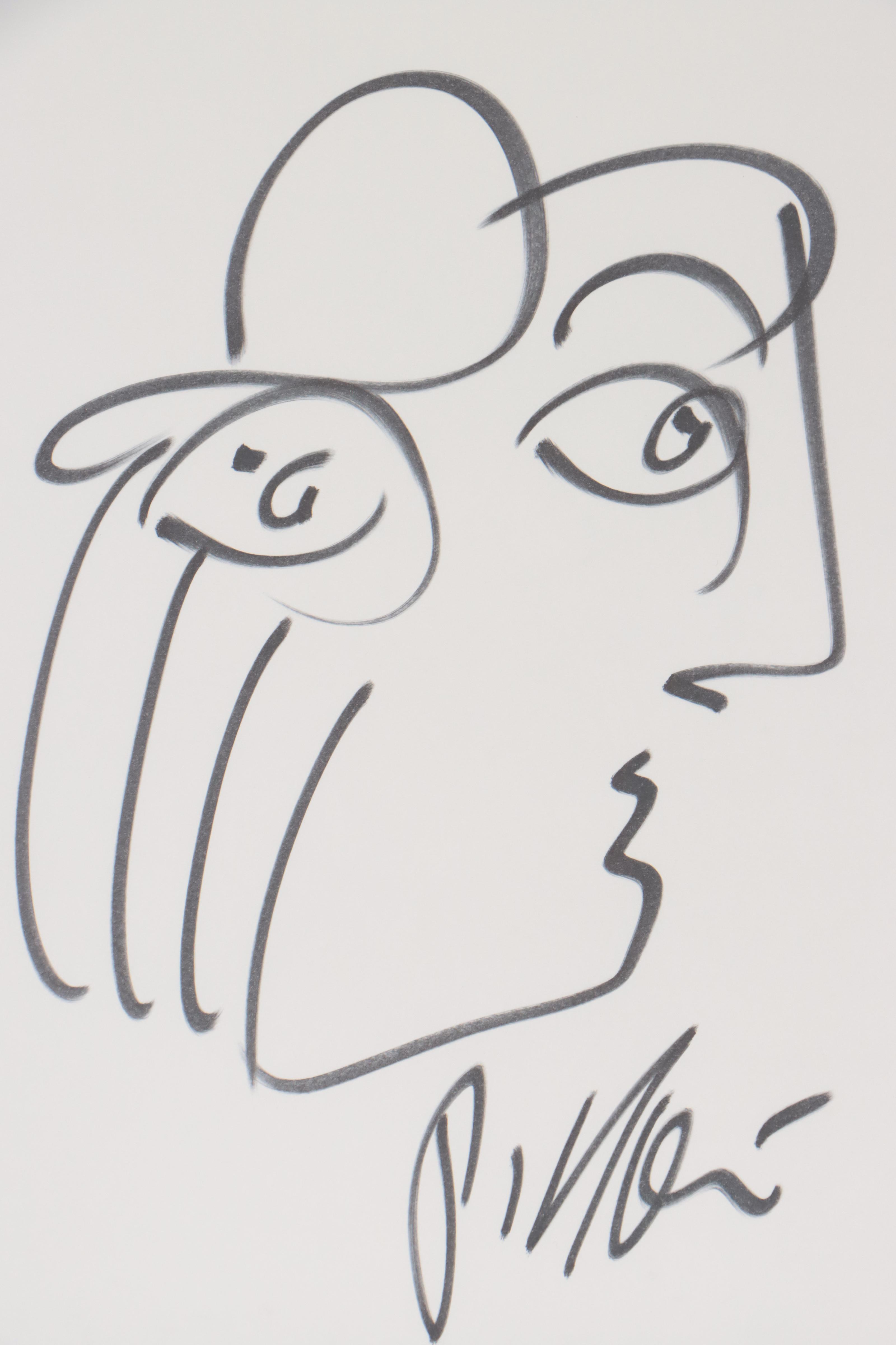 Peter Keil Ink Portraits