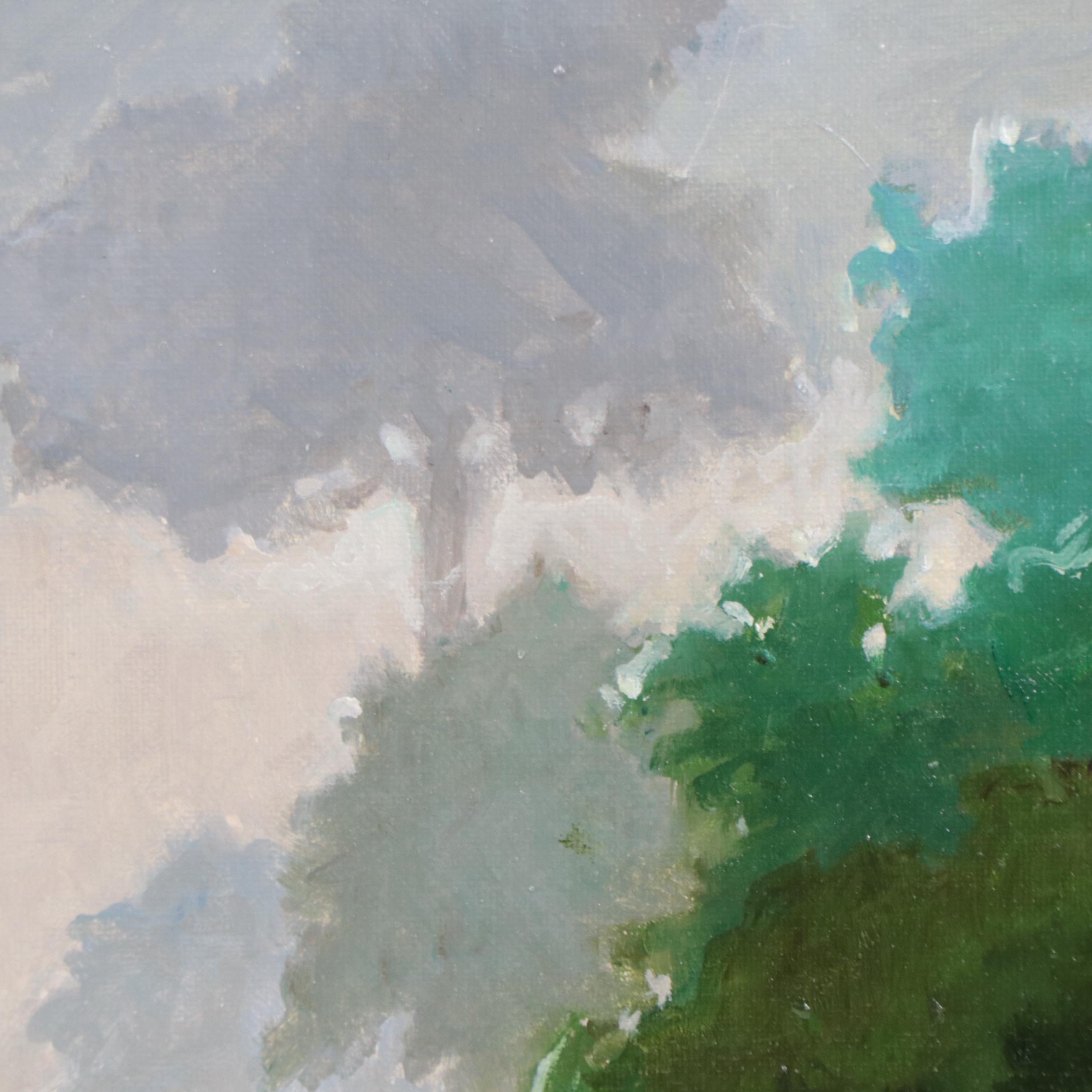 Nataliya Shlomenko Oil Painting "Landscape," 2022