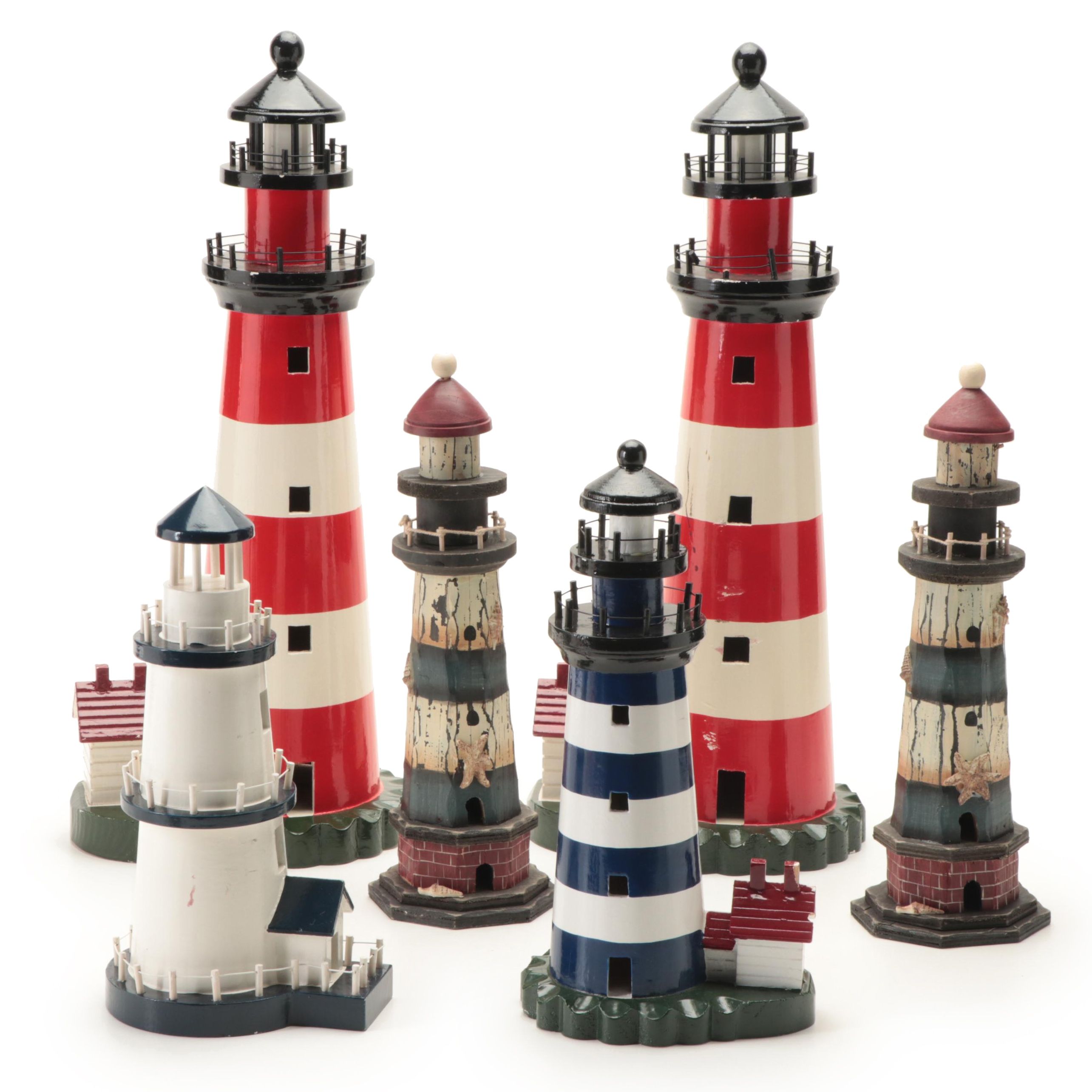 Decorative Wooden Lighthouse