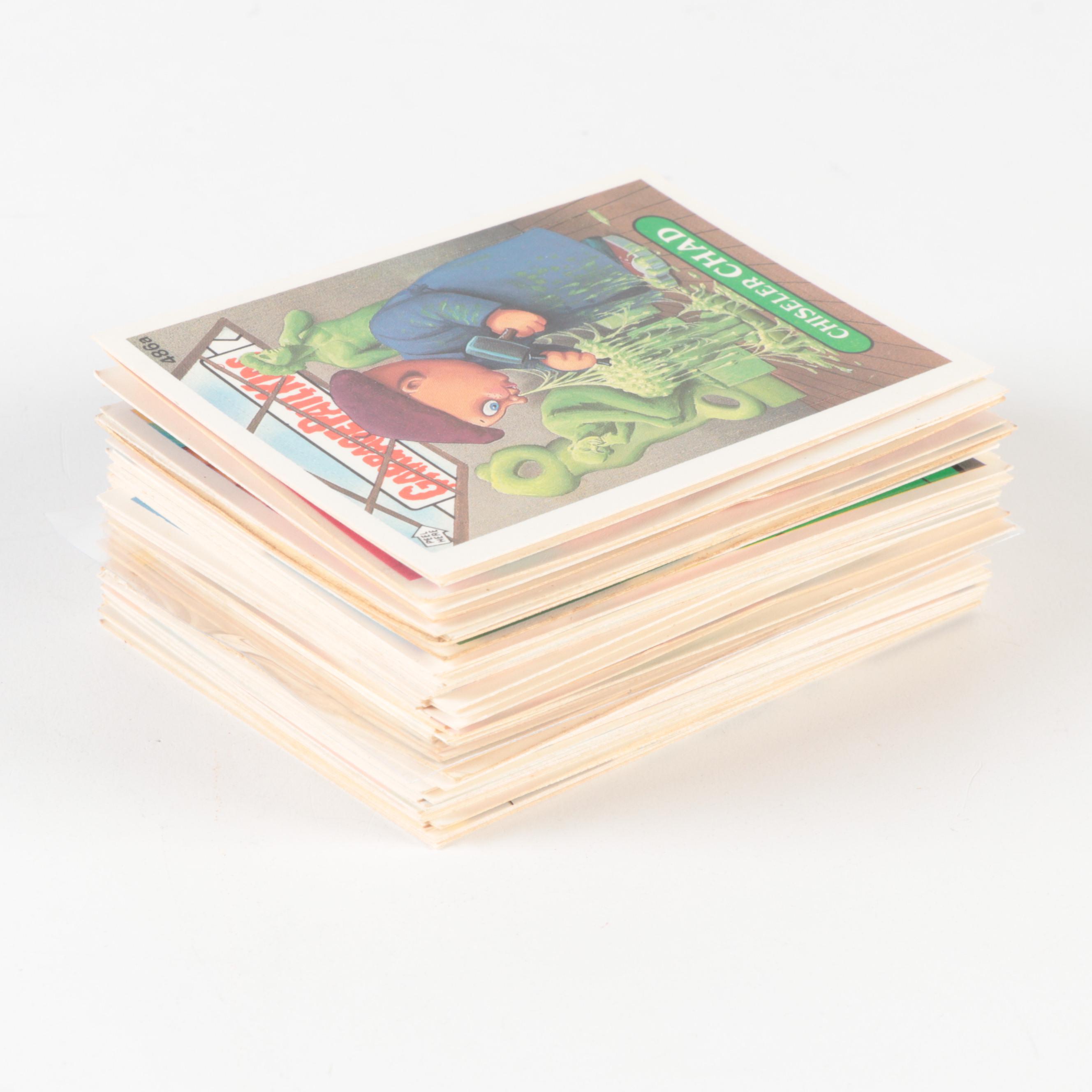 Topps Garbage Pail Kids Trading Cards with Snooty Sam, Upset Tommy, More, 1980s