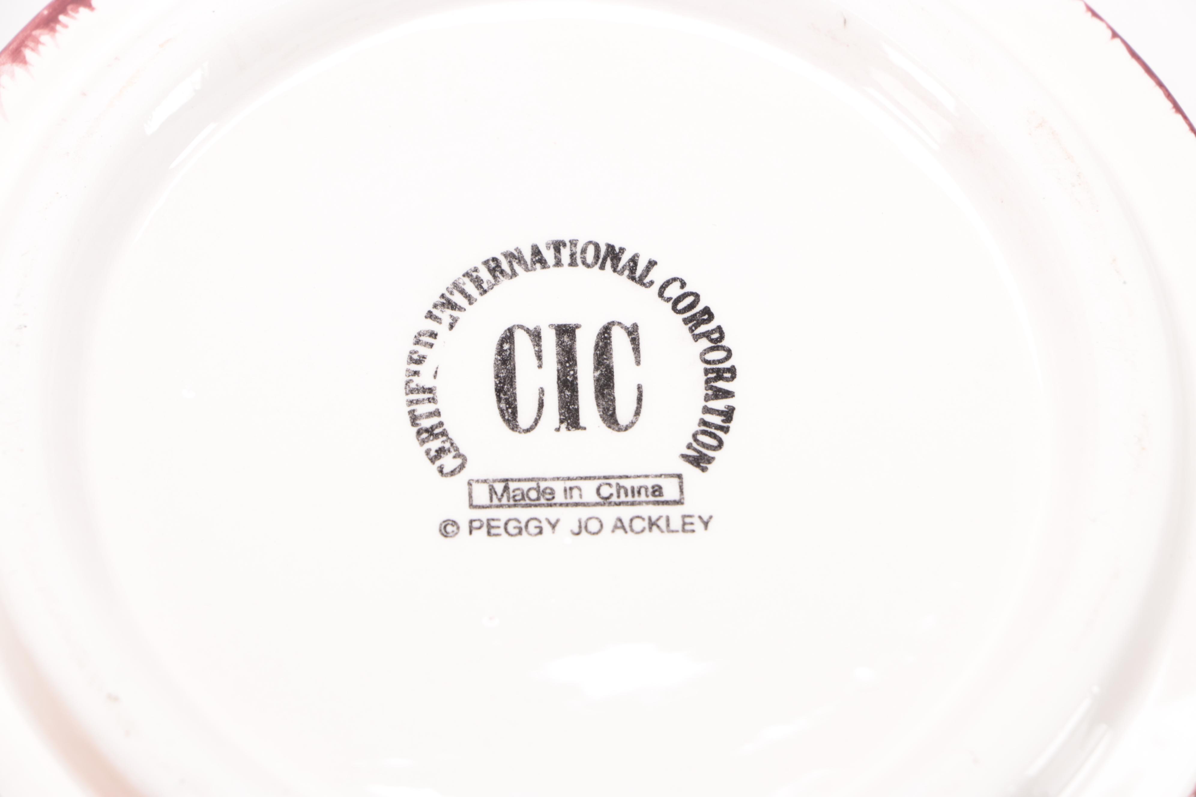 Japanese Maruhon Ware Tomato and Other Vegetable Shaped Tableware