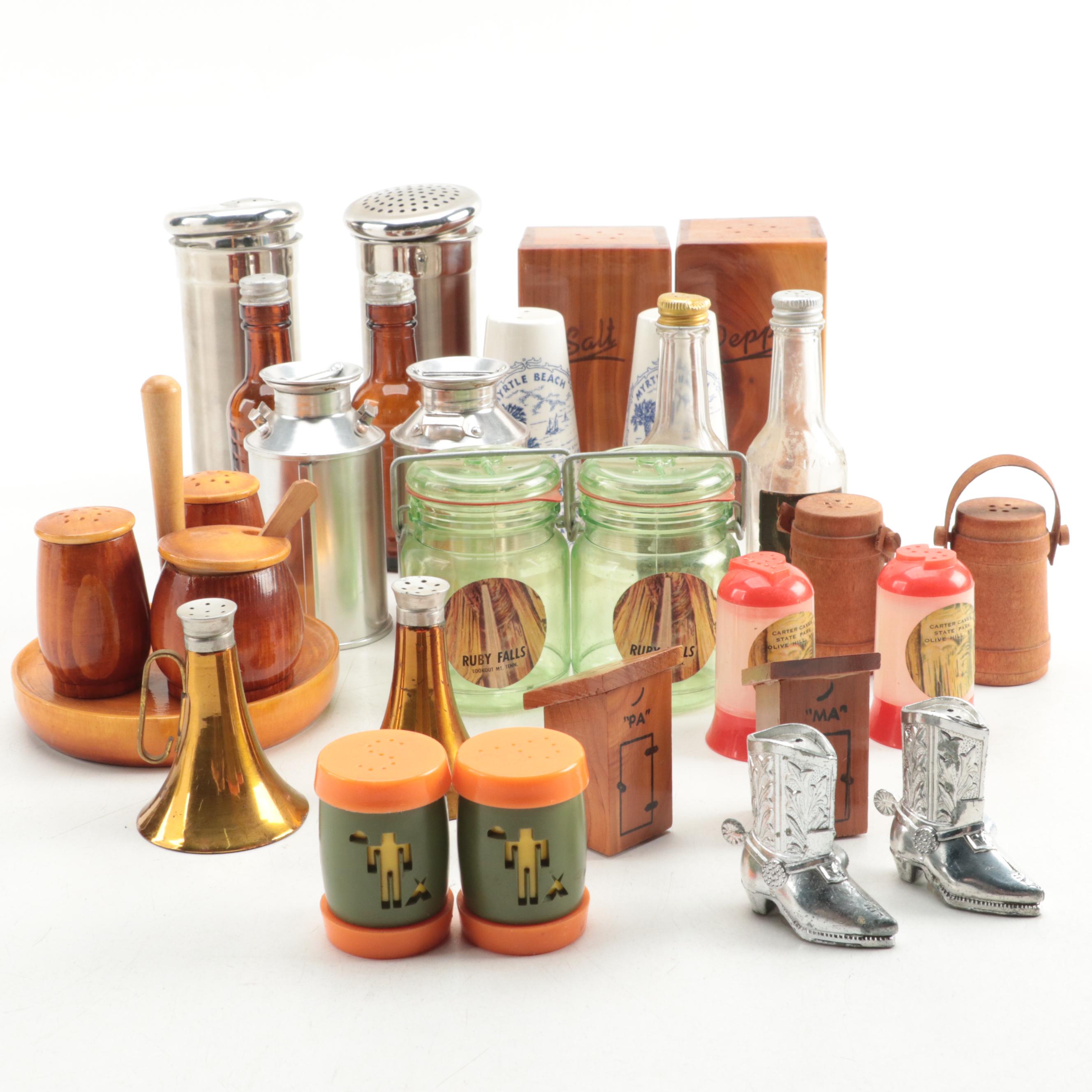 Souvenir Salt and Pepper Shaker Collection