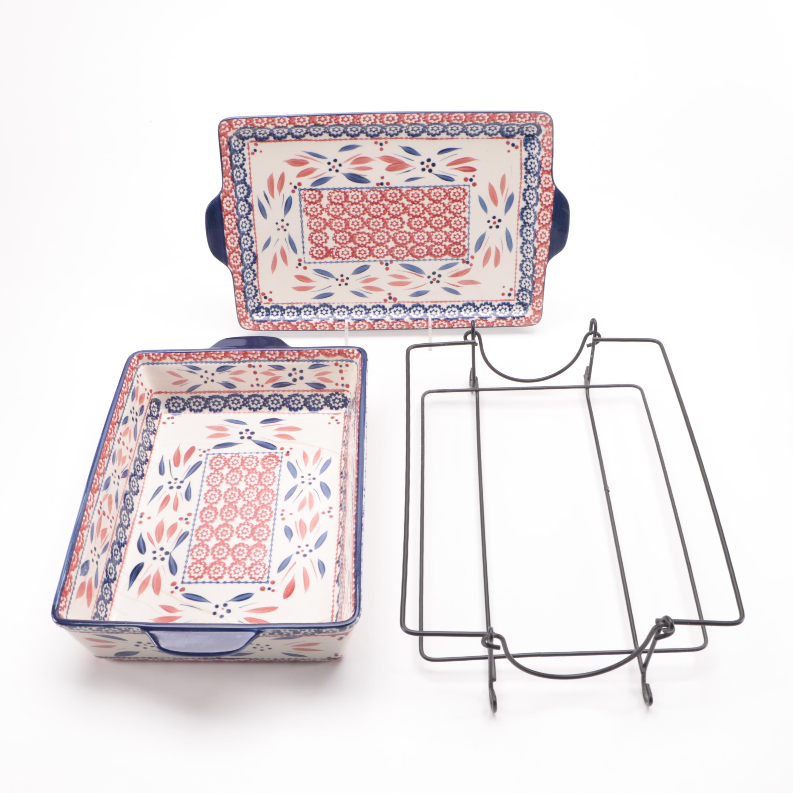 Temp-Tations by Tara "Old World" Ceramic Bakeware and Serveware