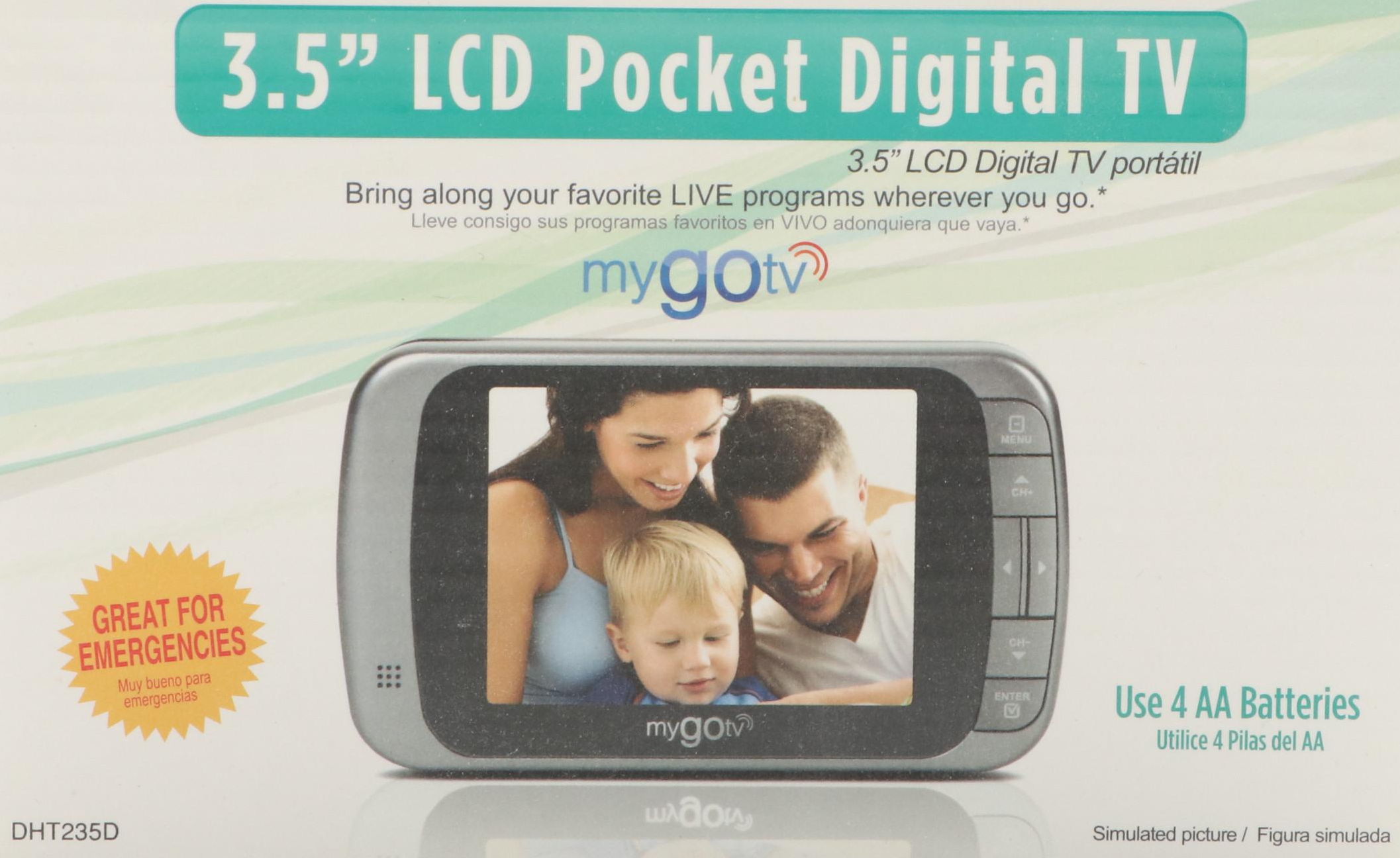 Nelsonic Super Mario World Watch with Showmi Digital Player and MyGOtv Pocket TV