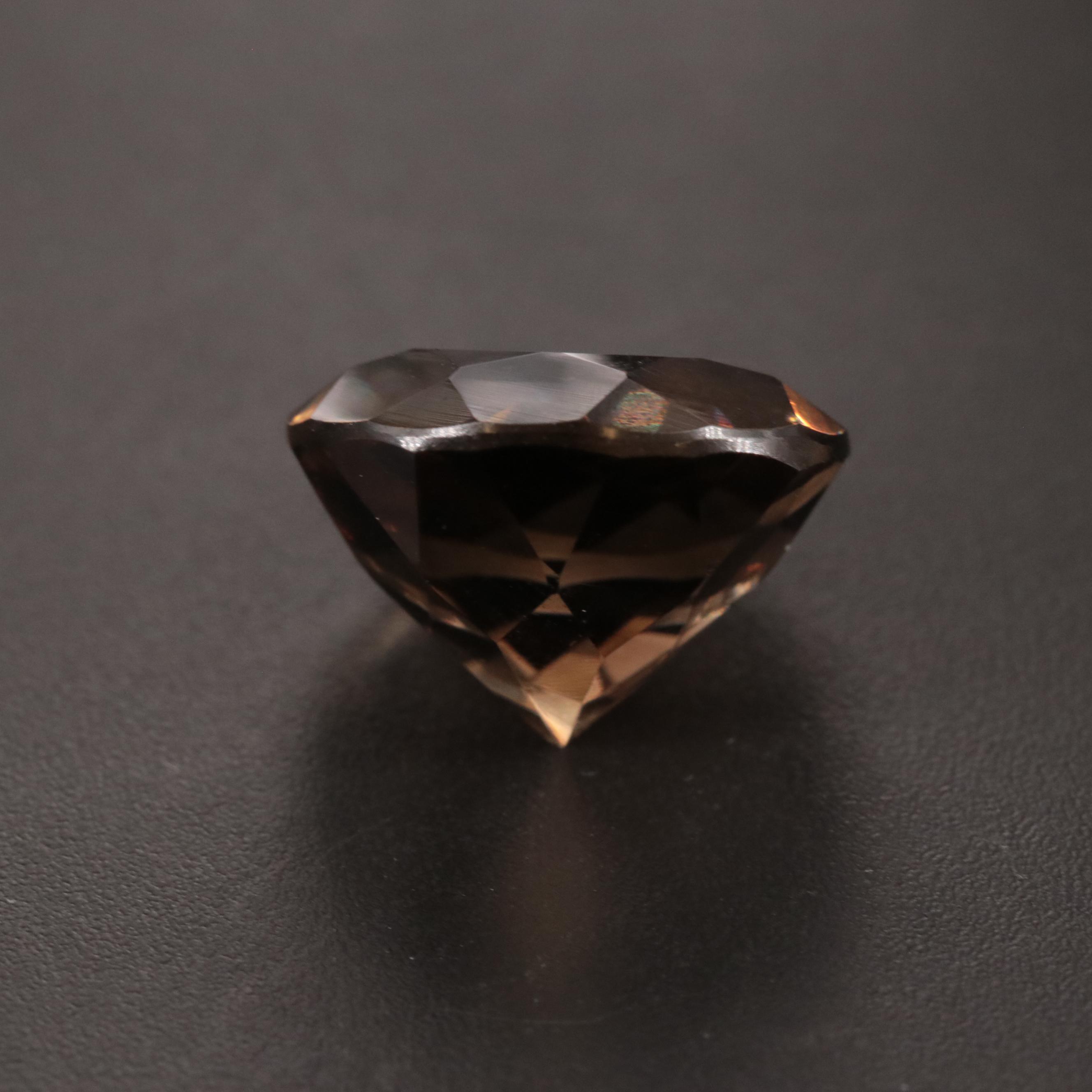 Loose 11.84 CT Smoky Quartz