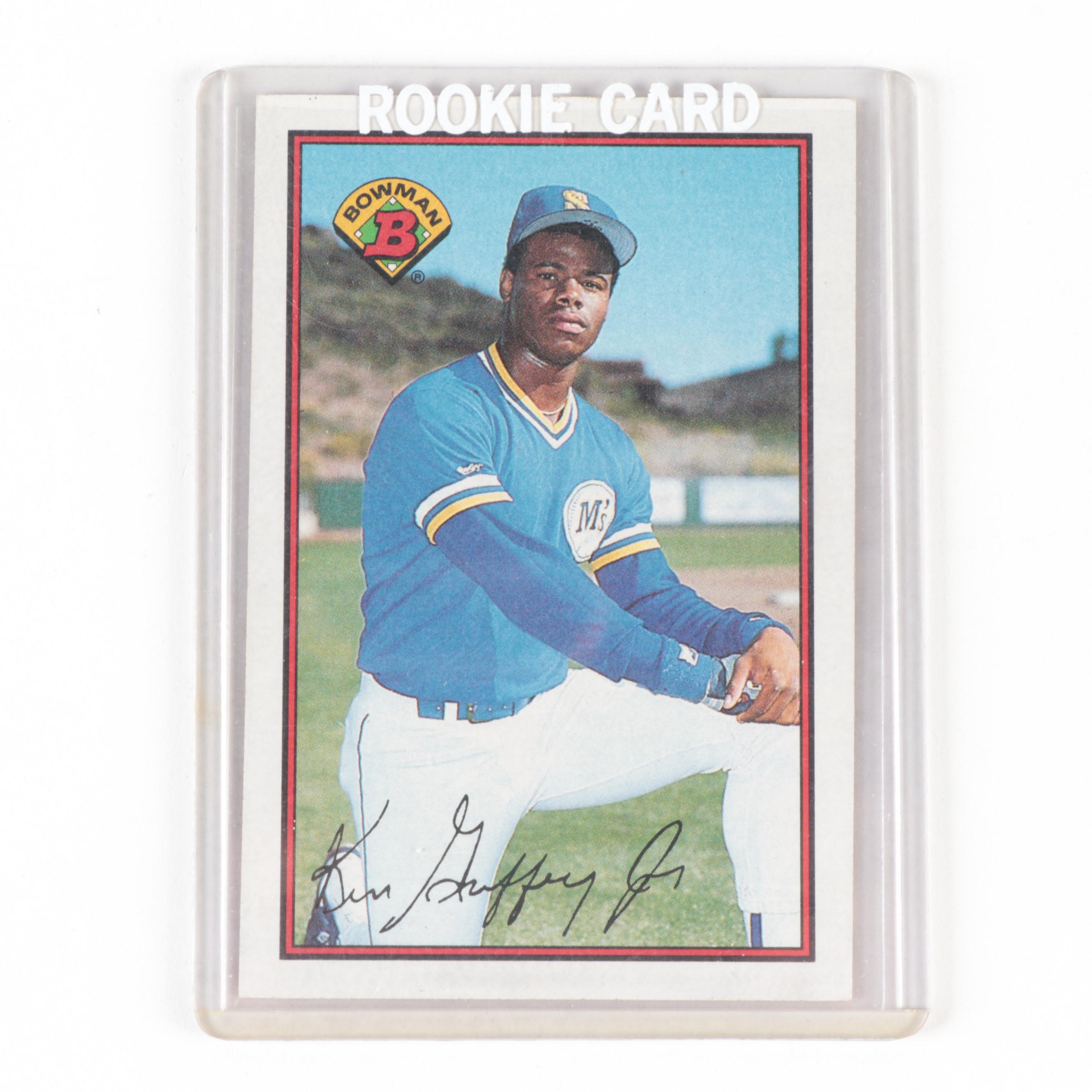 Bowman, More Ken Griffey Jr. Baseball Cards with Rookie and More, 1980s–1990s