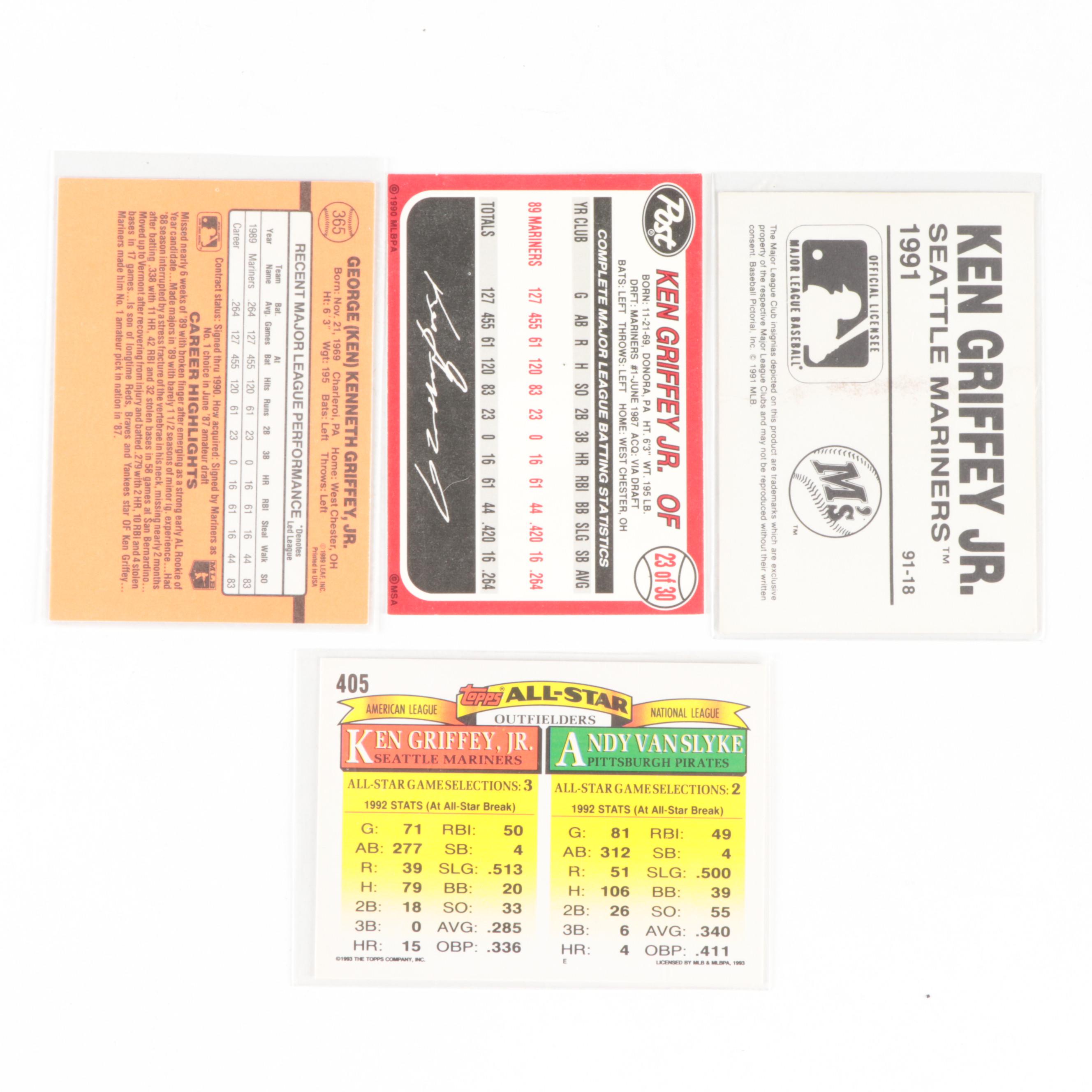 Bowman, More Ken Griffey Jr. Baseball Cards with Rookie and More, 1980s–1990s