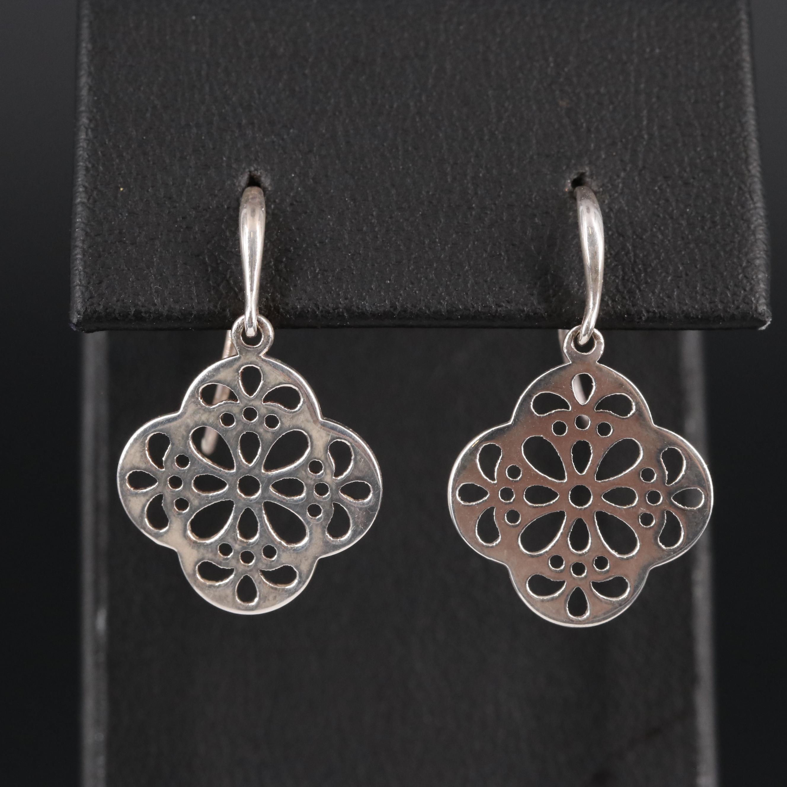 Sterling Drop Earrings