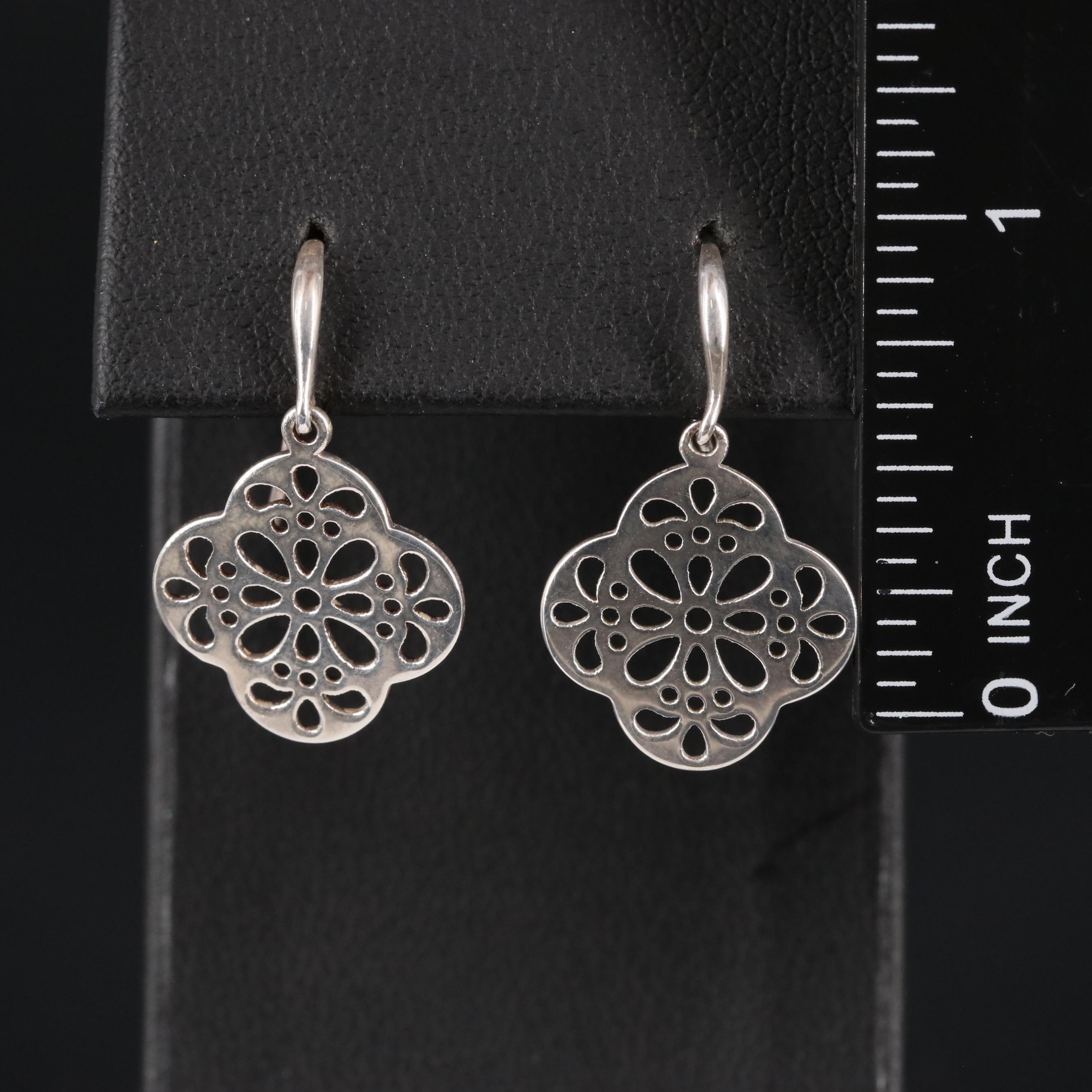 Sterling Drop Earrings