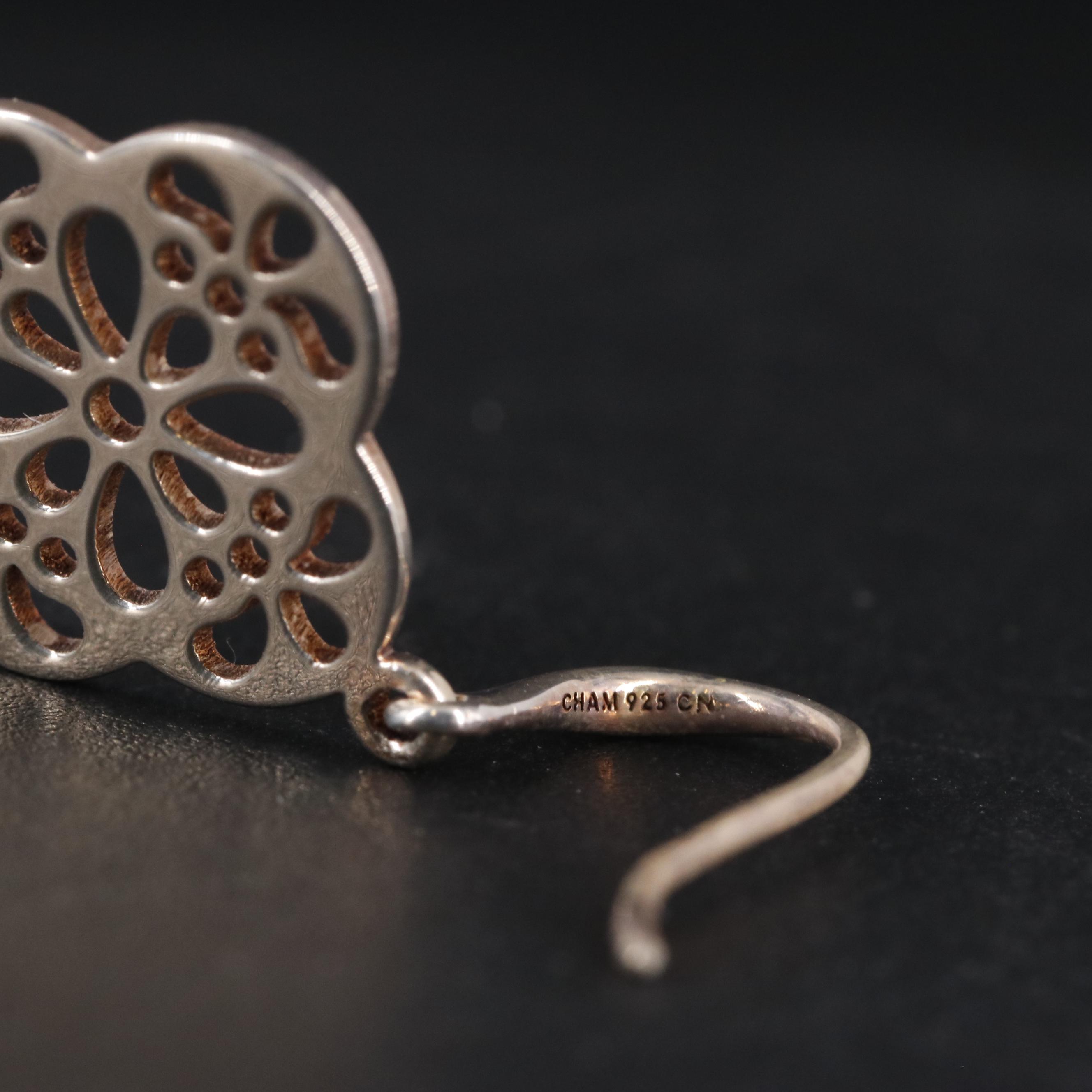 Sterling Drop Earrings