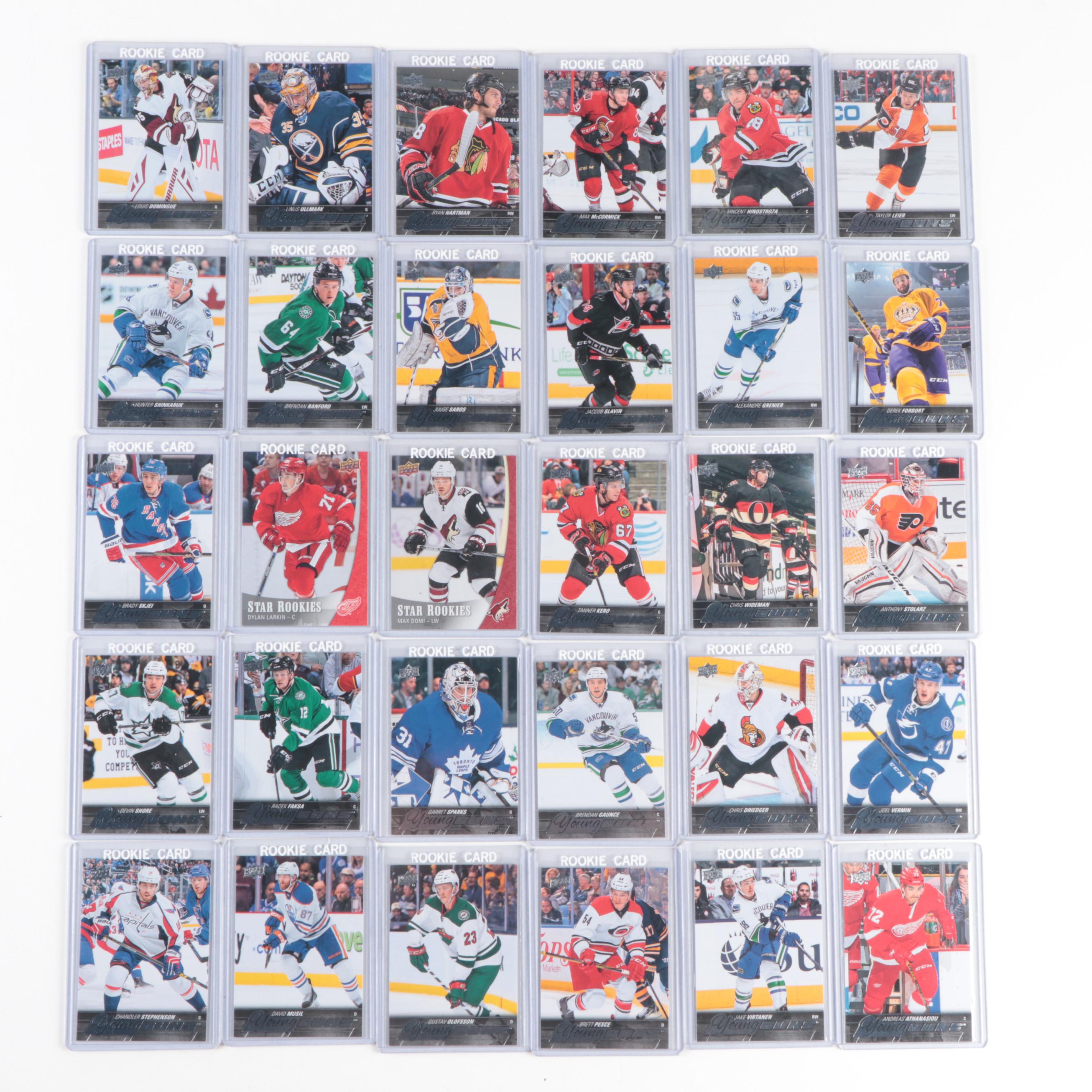 Upper Deck, Other Hockey Cards with Crosby and More Rookies, Relics, 2000s–2010s
