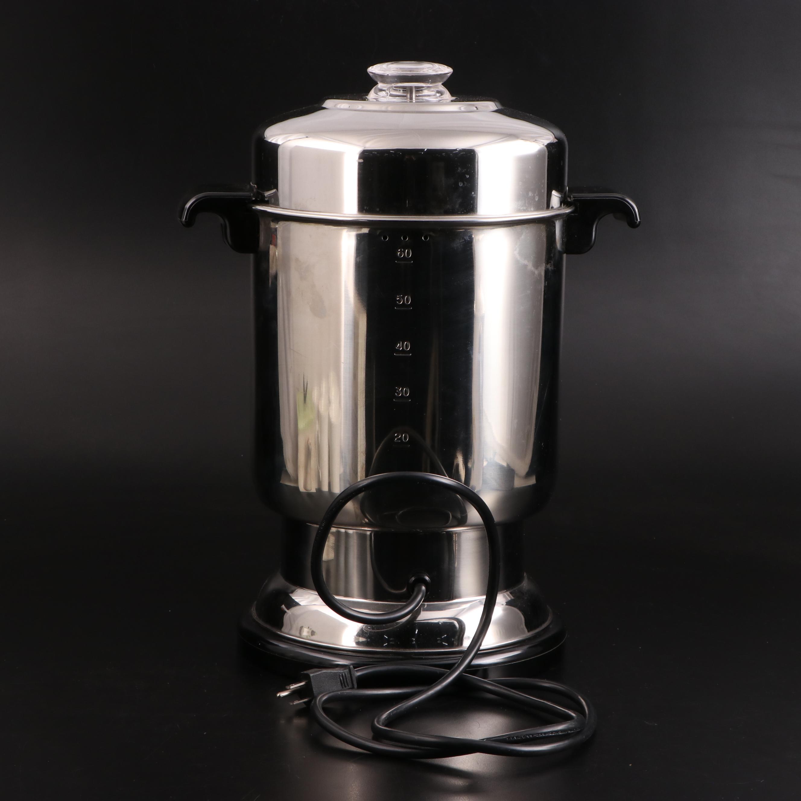 De'Longhi Percolator with Apple Peeler, Teapot, and Other Tableware