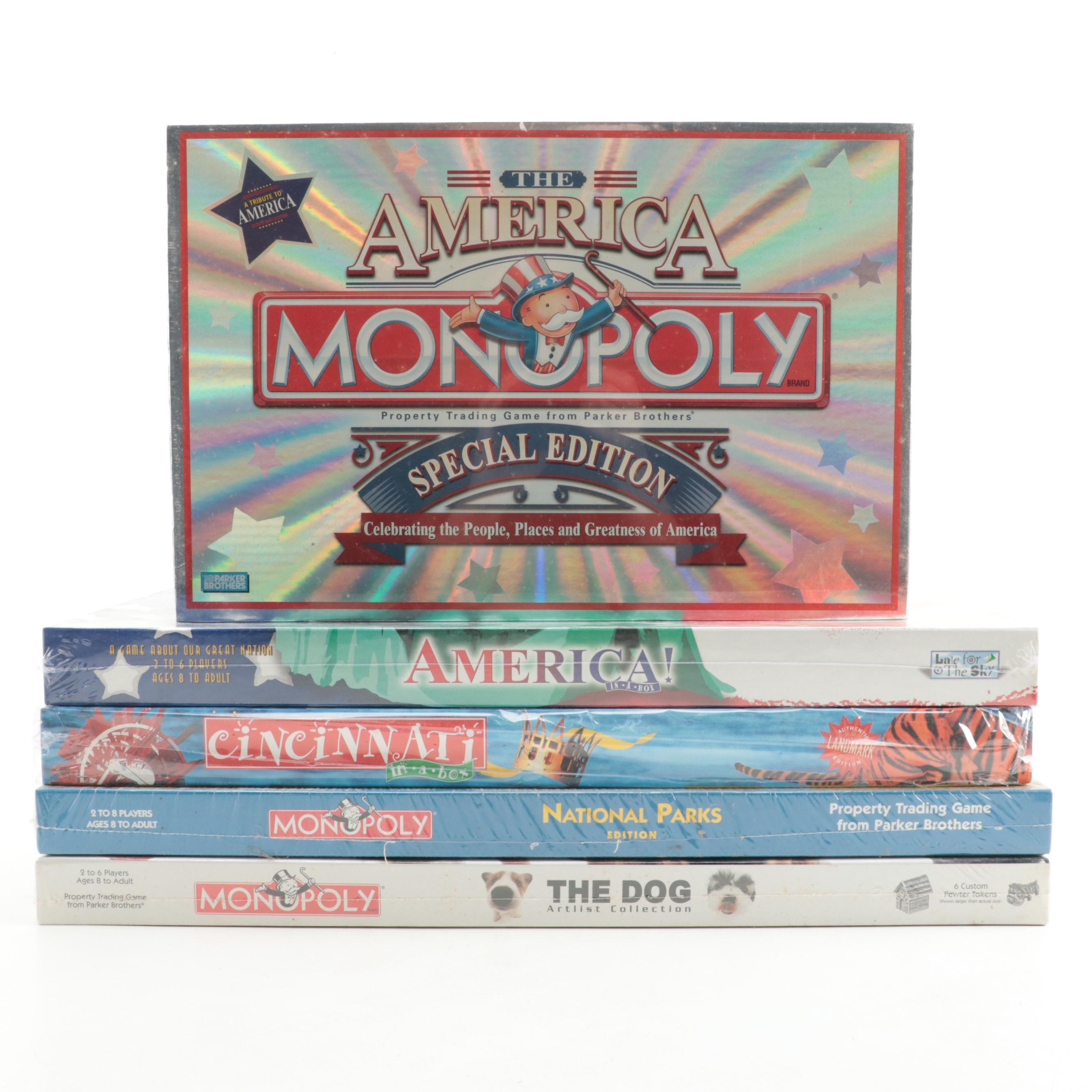 Special Edition Monopoly Board Games and More