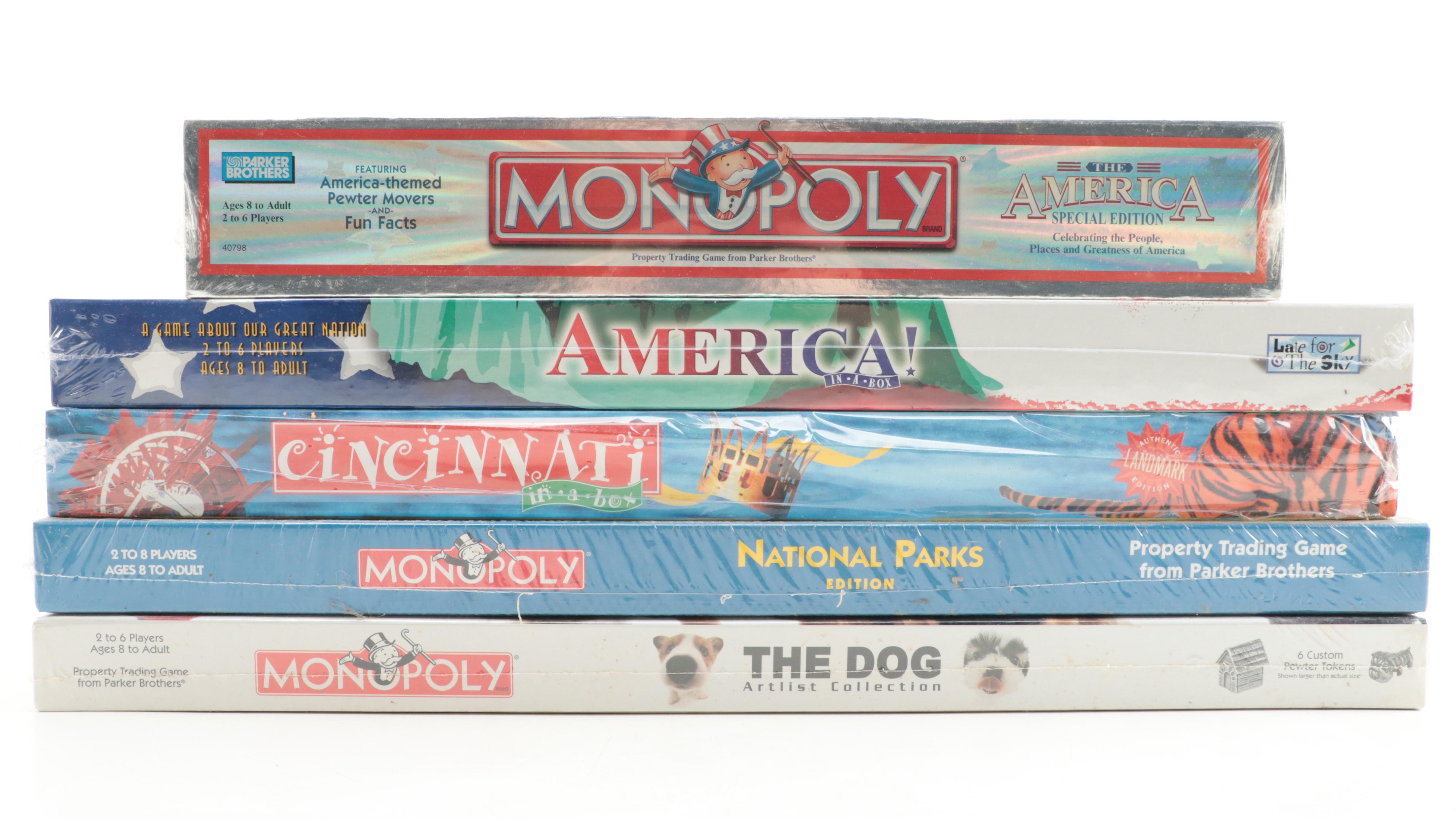 Special Edition Monopoly Board Games and More