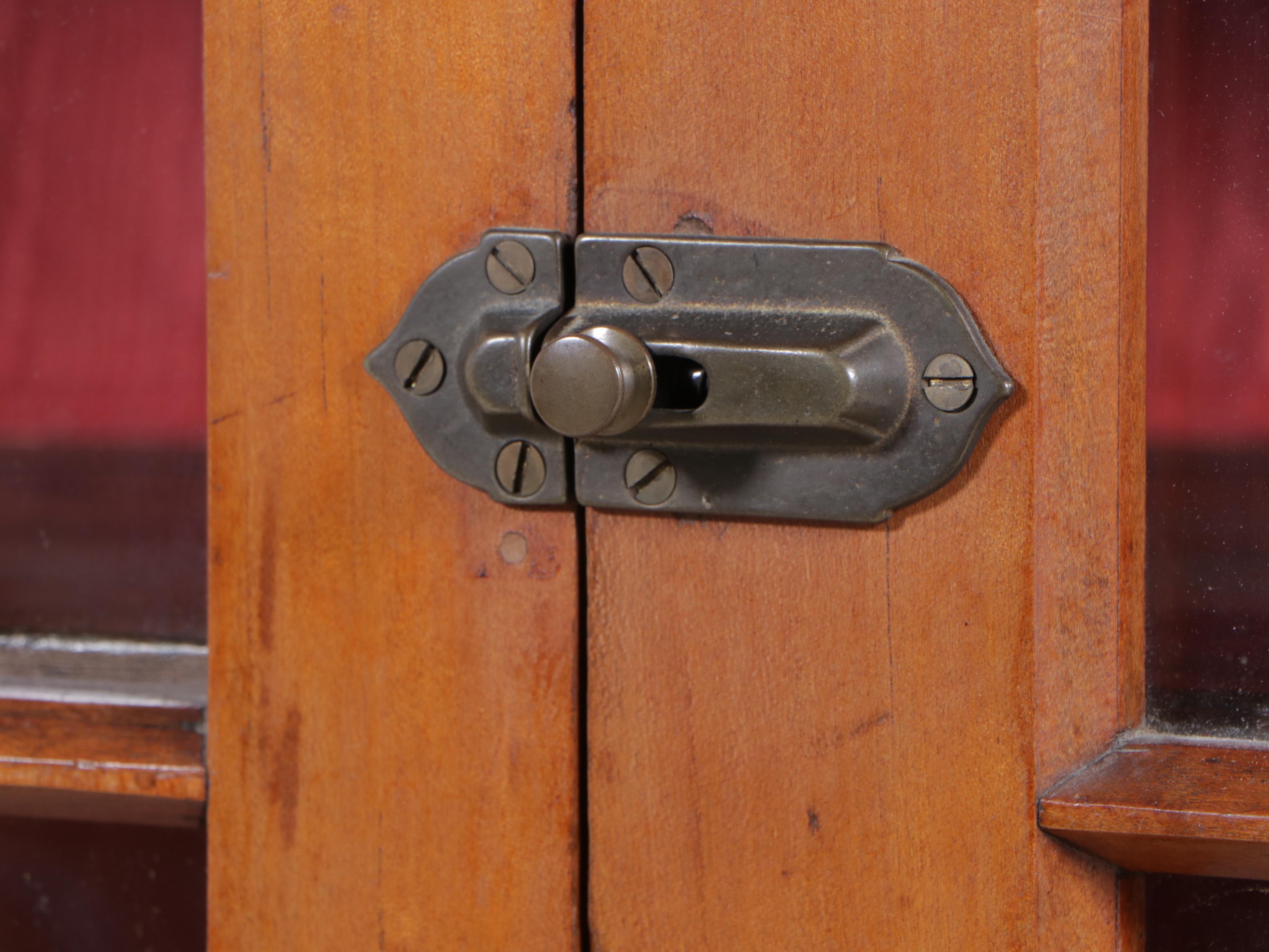 American Primitive Cherrywood Corner Cupboard, Early to Mid 19th Century