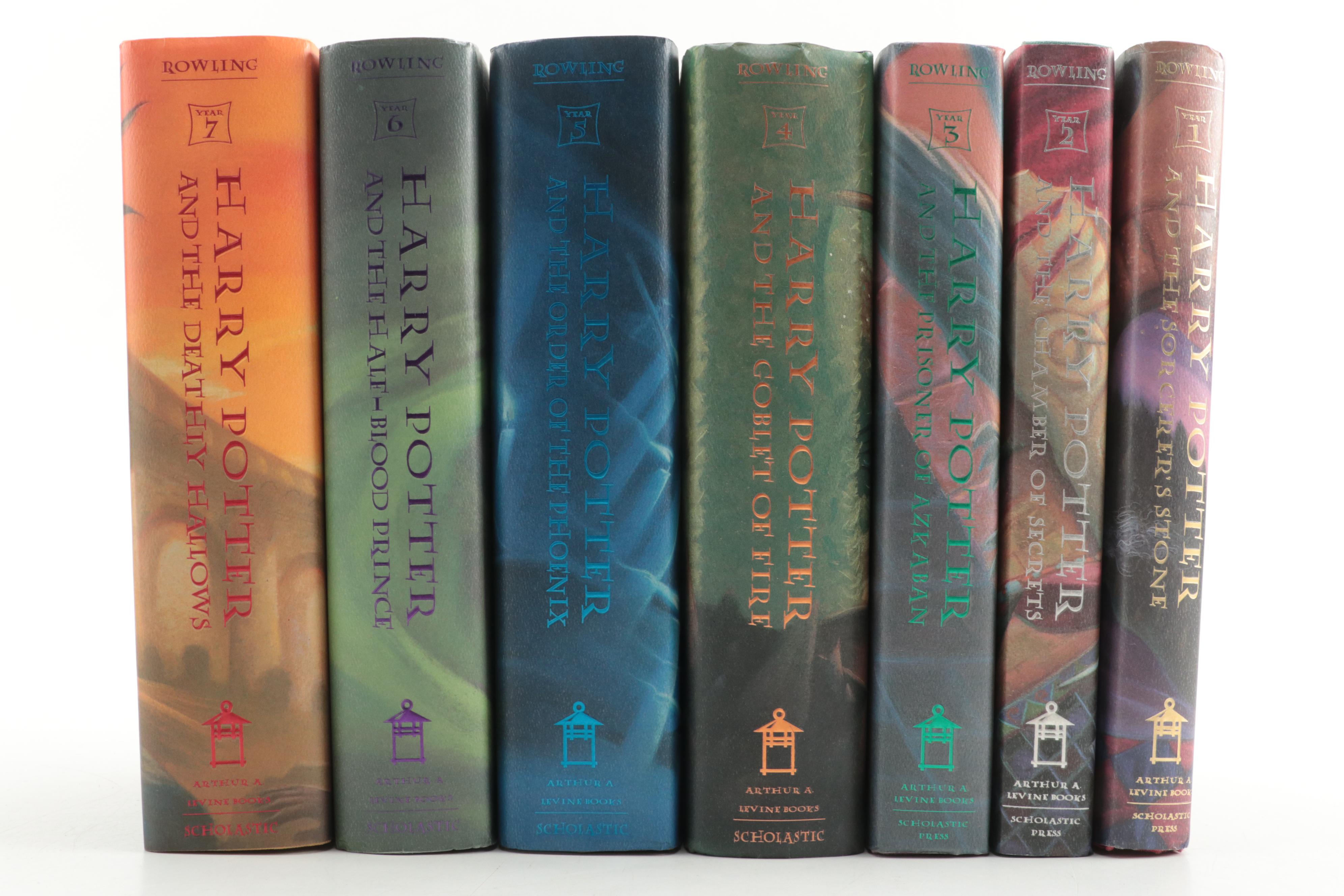 First American Edition "Harry Potter" Complete Series by J. K. Rowling