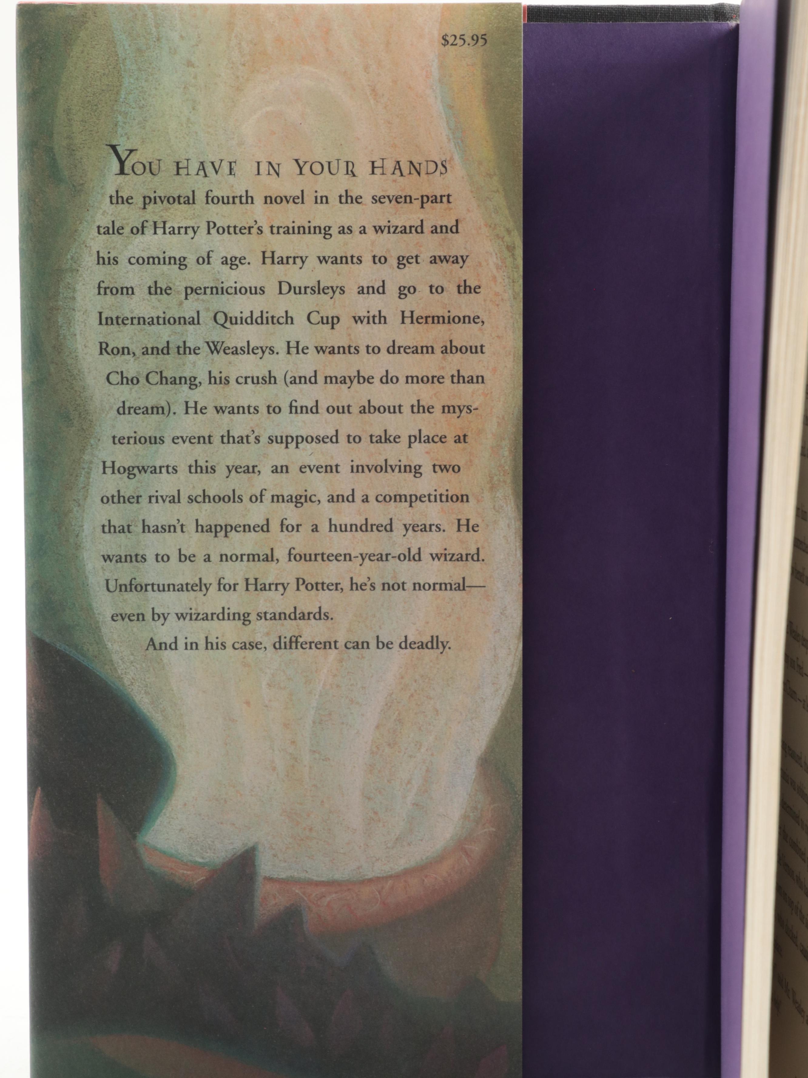 First American Edition "Harry Potter" Complete Series by J. K. Rowling