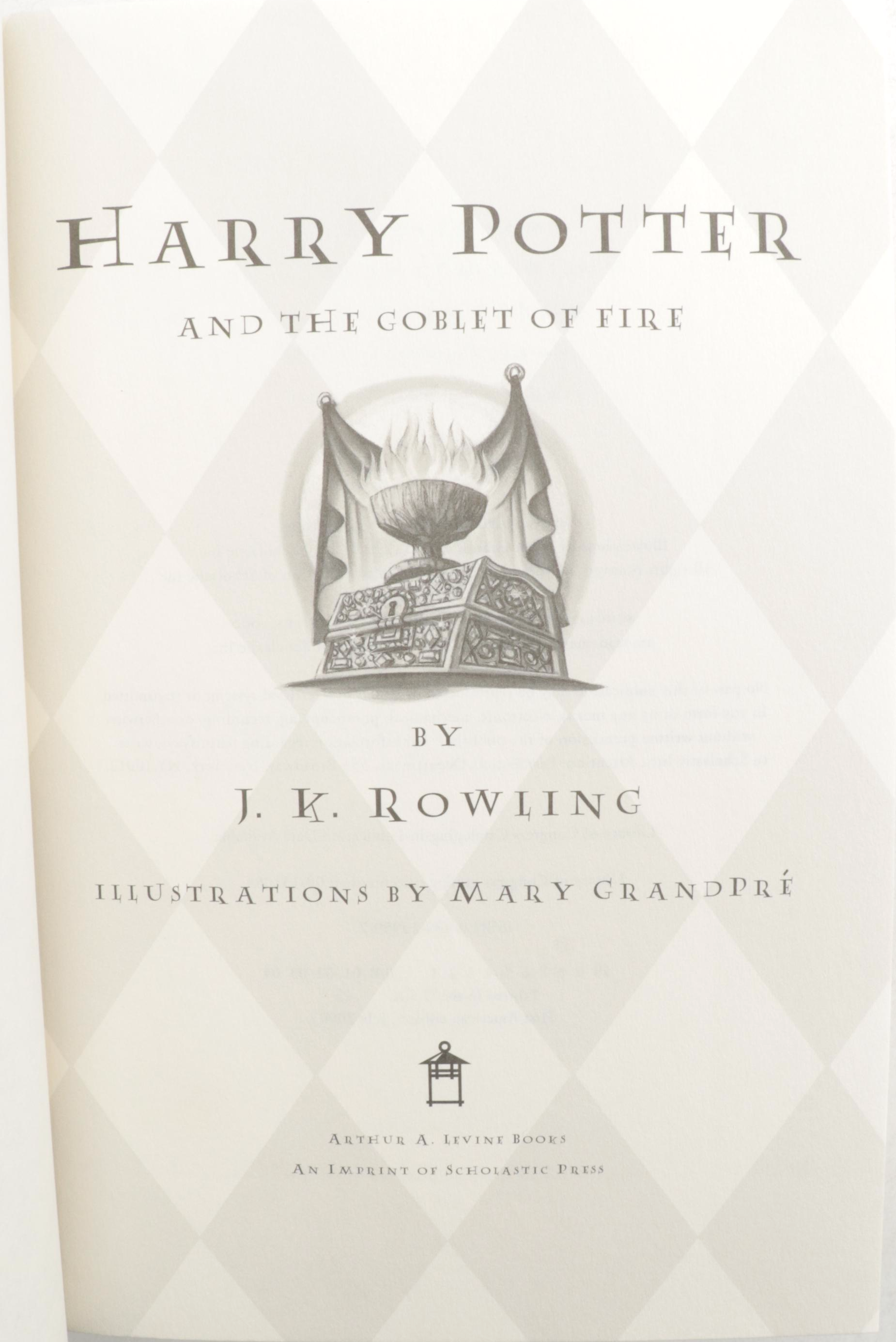First American Edition "Harry Potter" Complete Series by J. K. Rowling