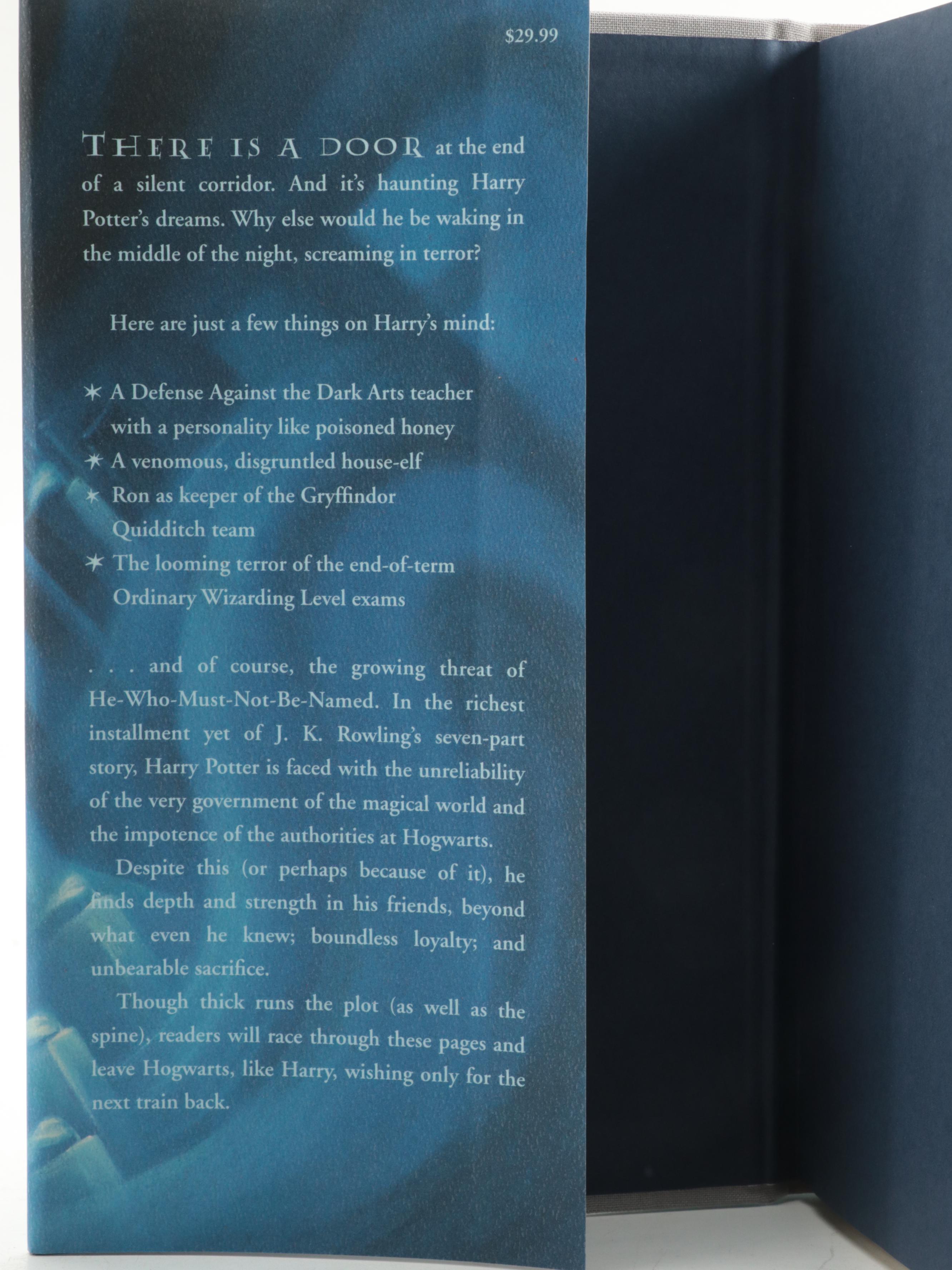 First American Edition "Harry Potter" Complete Series by J. K. Rowling