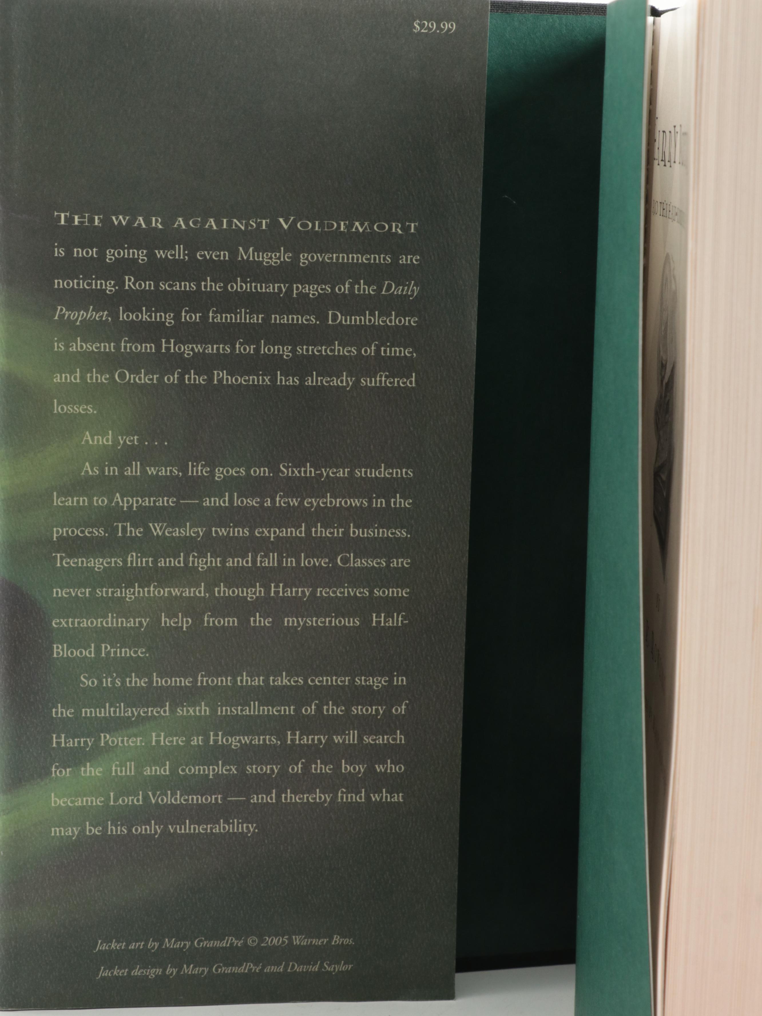 First American Edition "Harry Potter" Complete Series by J. K. Rowling