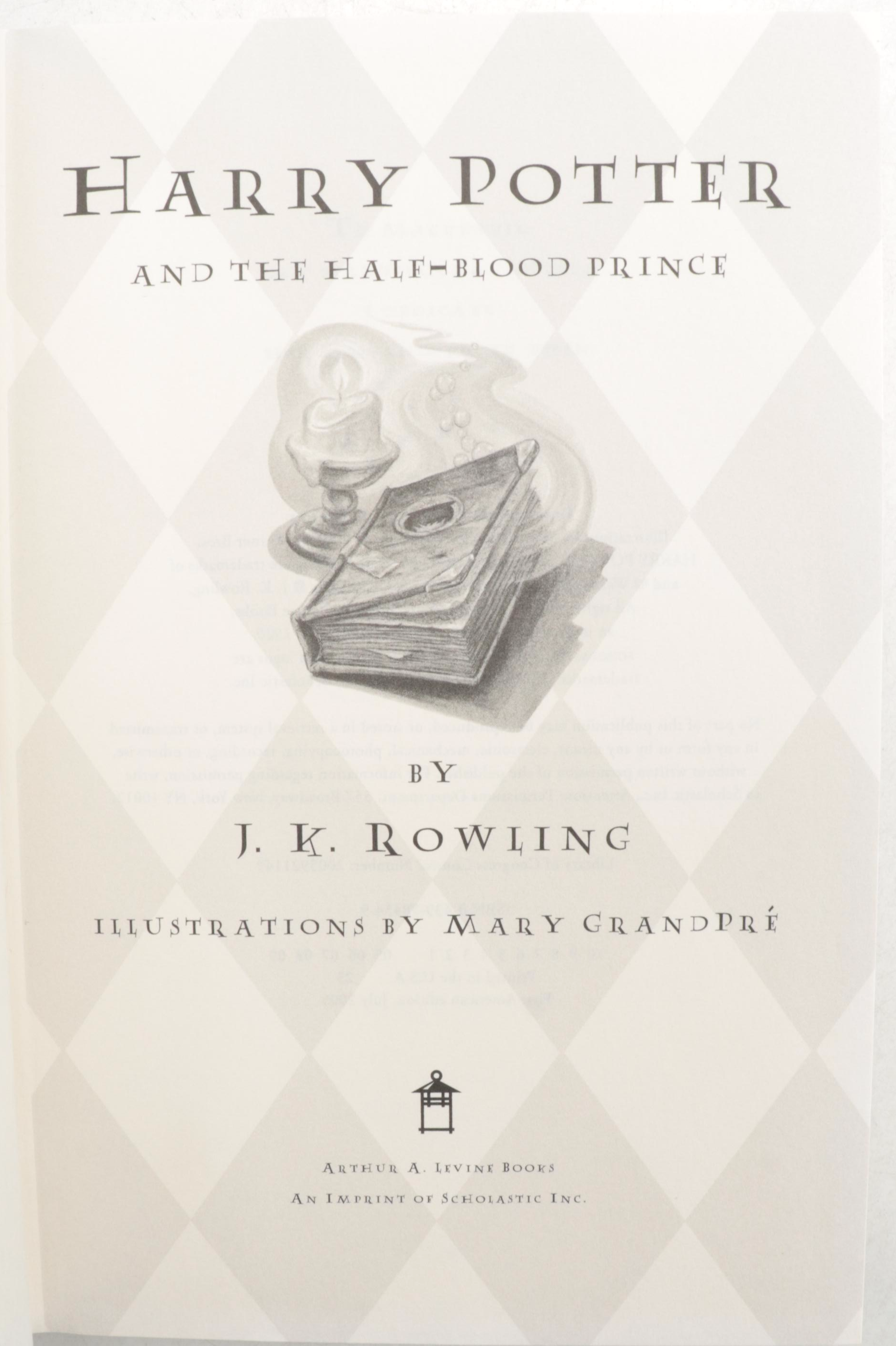 First American Edition "Harry Potter" Complete Series by J. K. Rowling