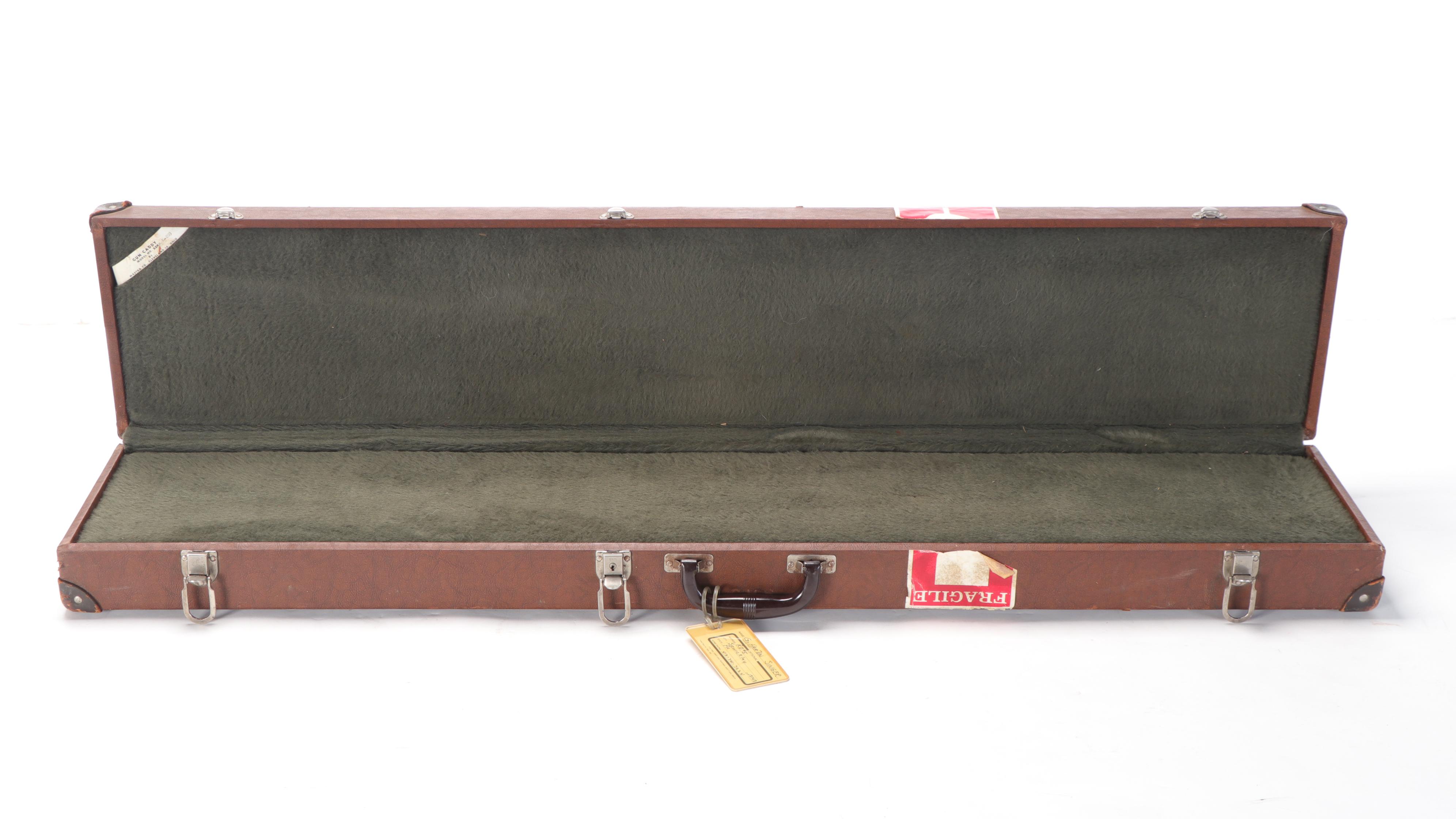 Abercrombie & Fitch Co. and Other Leather Gun Caddies with Shotgun Cleaner