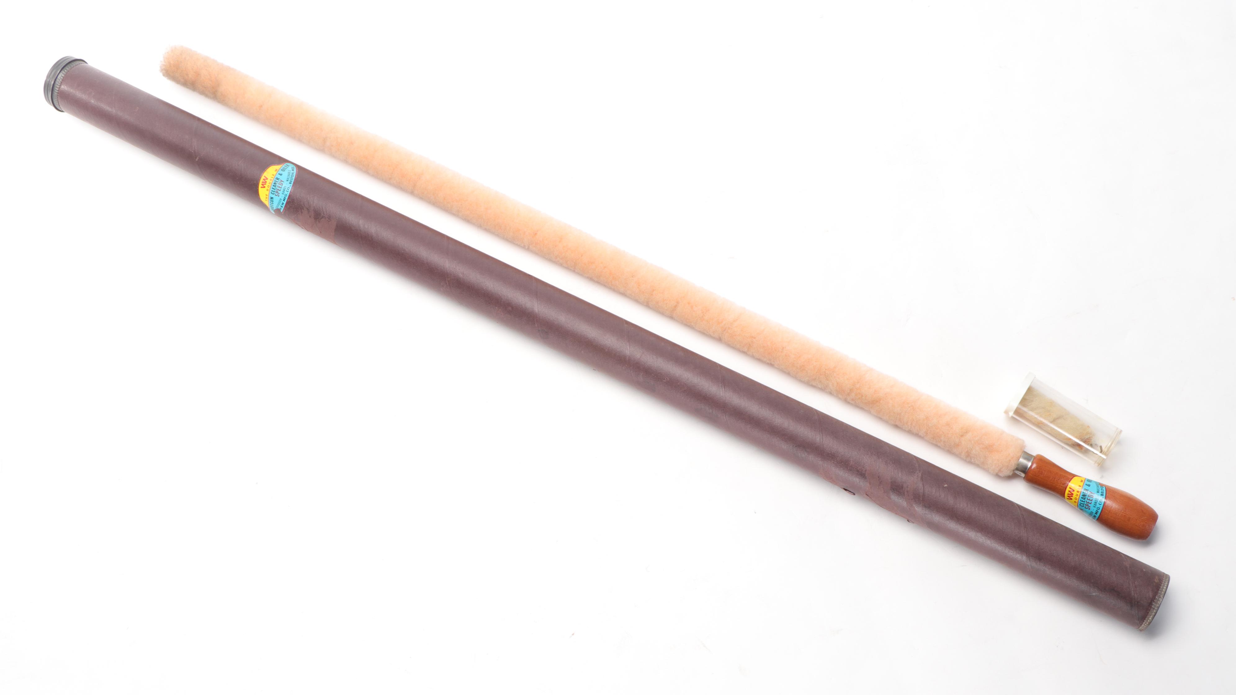 Abercrombie & Fitch Co. and Other Leather Gun Caddies with Shotgun Cleaner