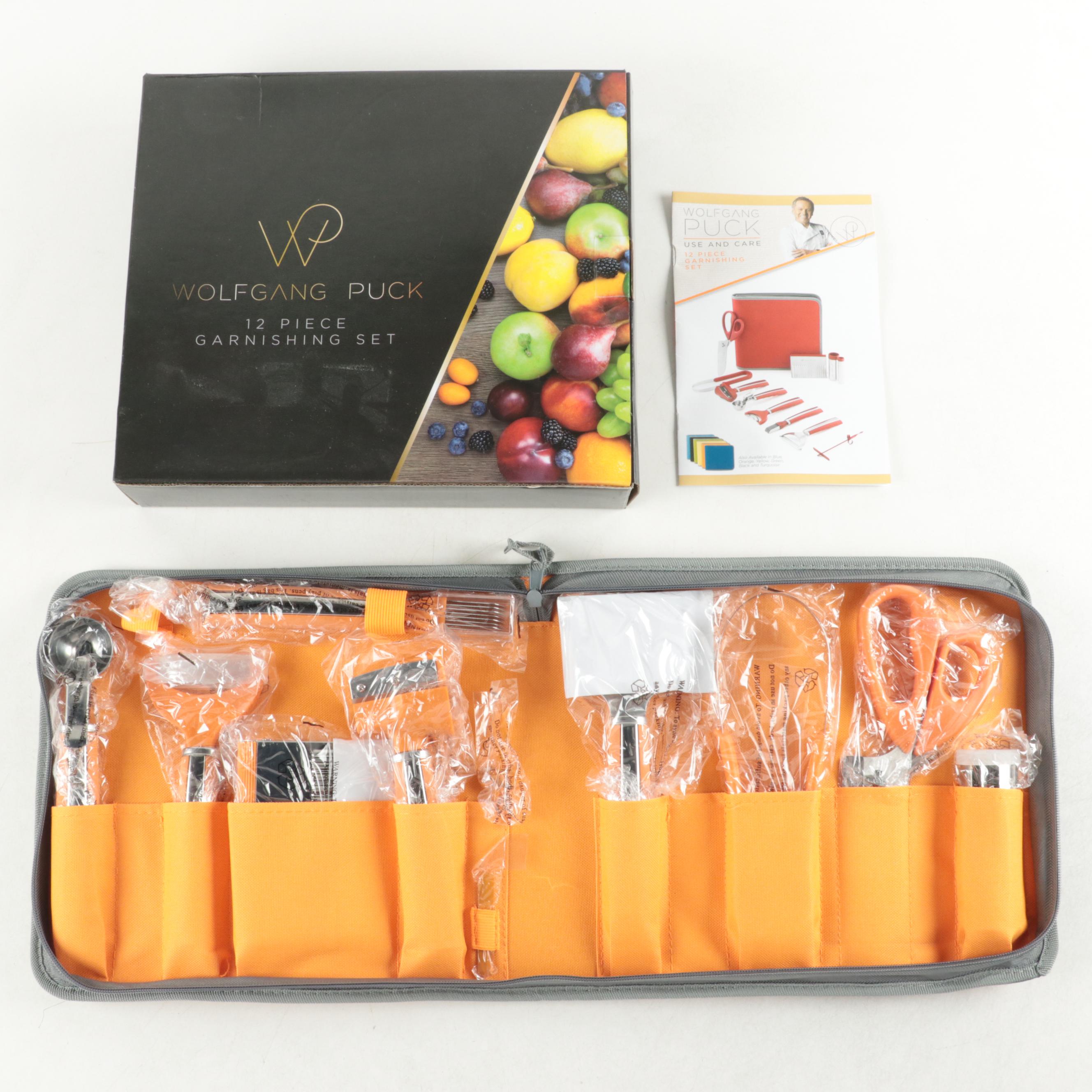 Wolfgang Puck 12 Piece Garnishing Utensil Set