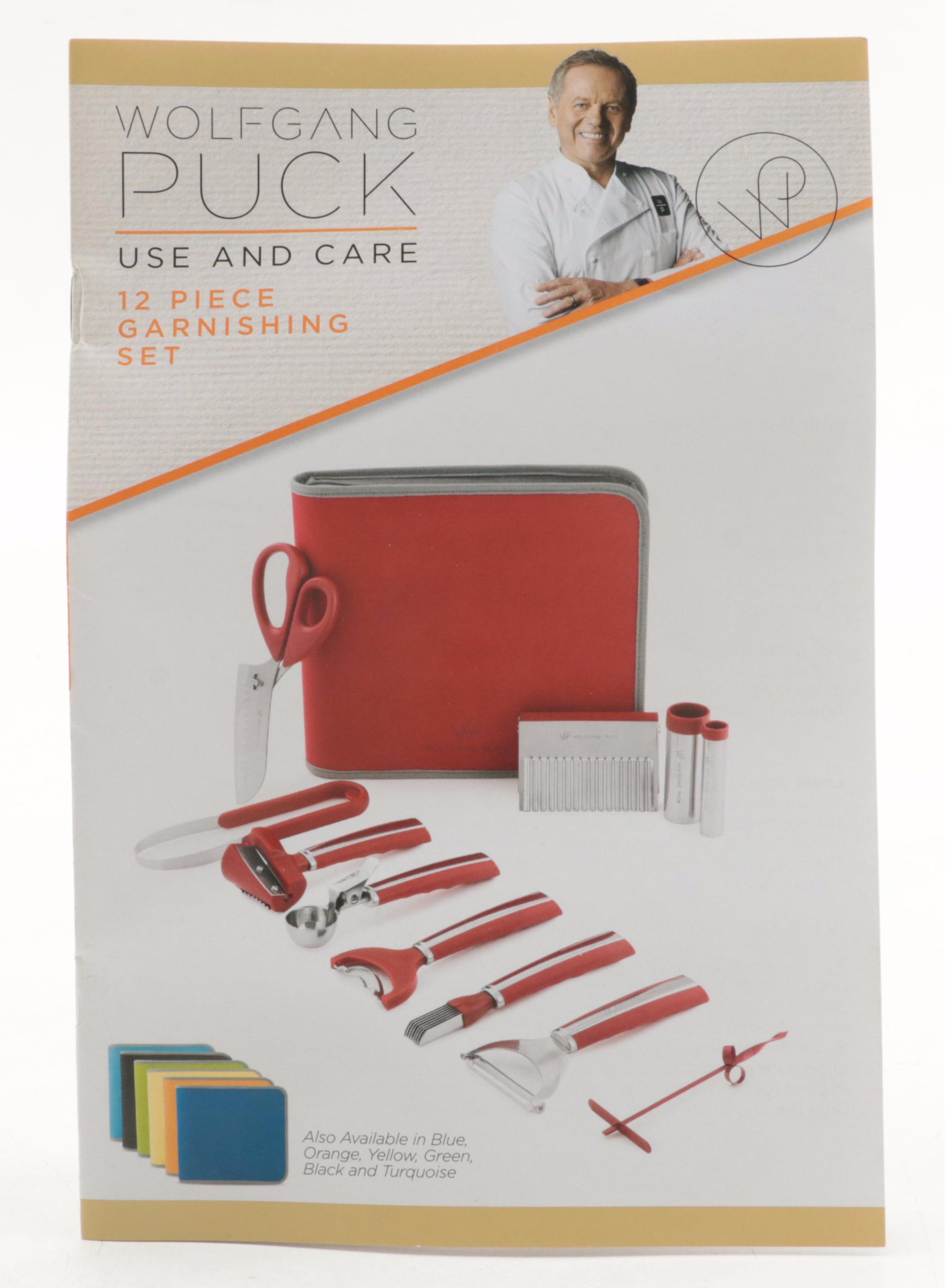 Wolfgang Puck 12 Piece Garnishing Utensil Set