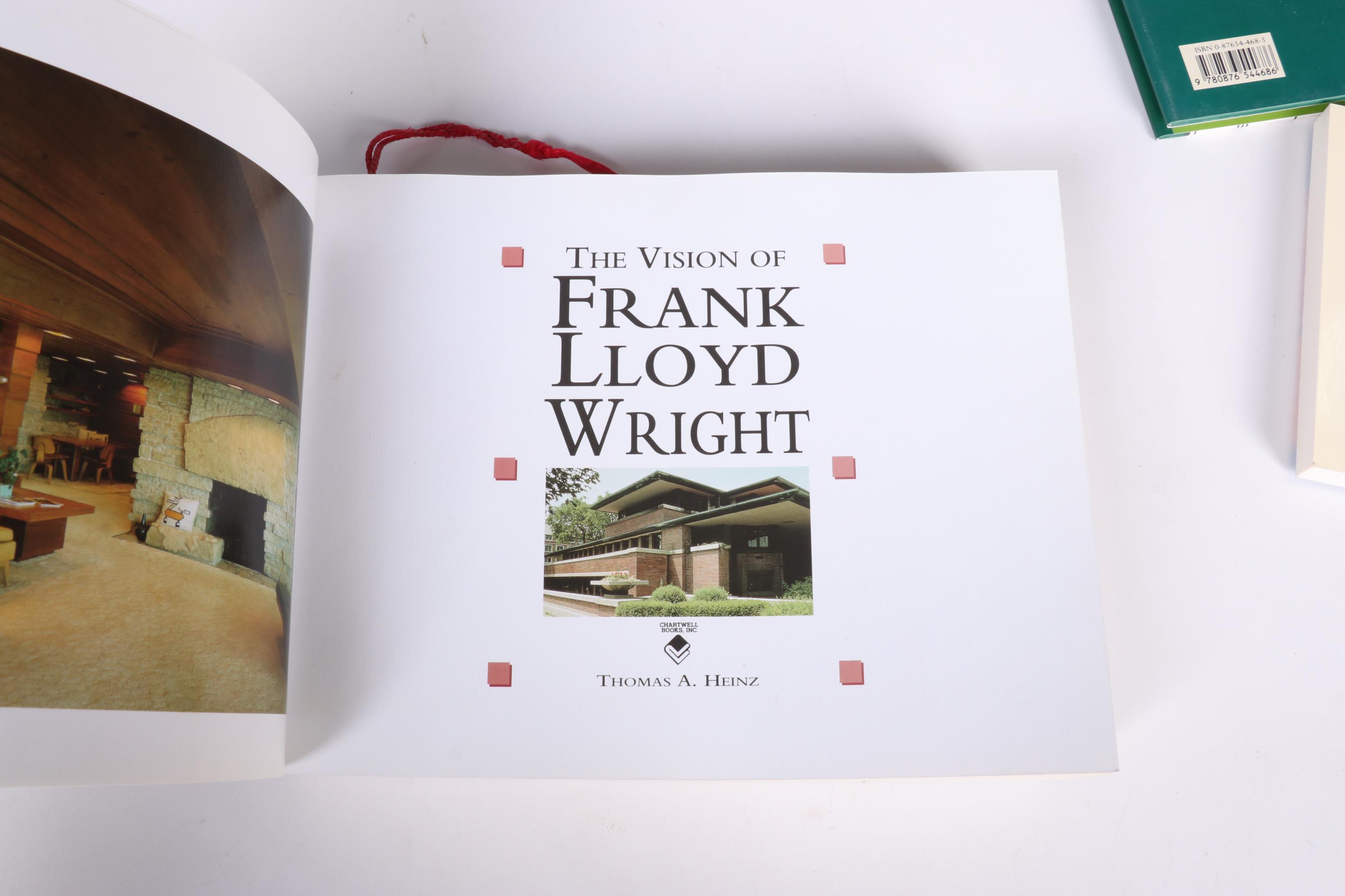 Frank Lloyd Wright Book and Magazine Collection Including "Wright Rooms"