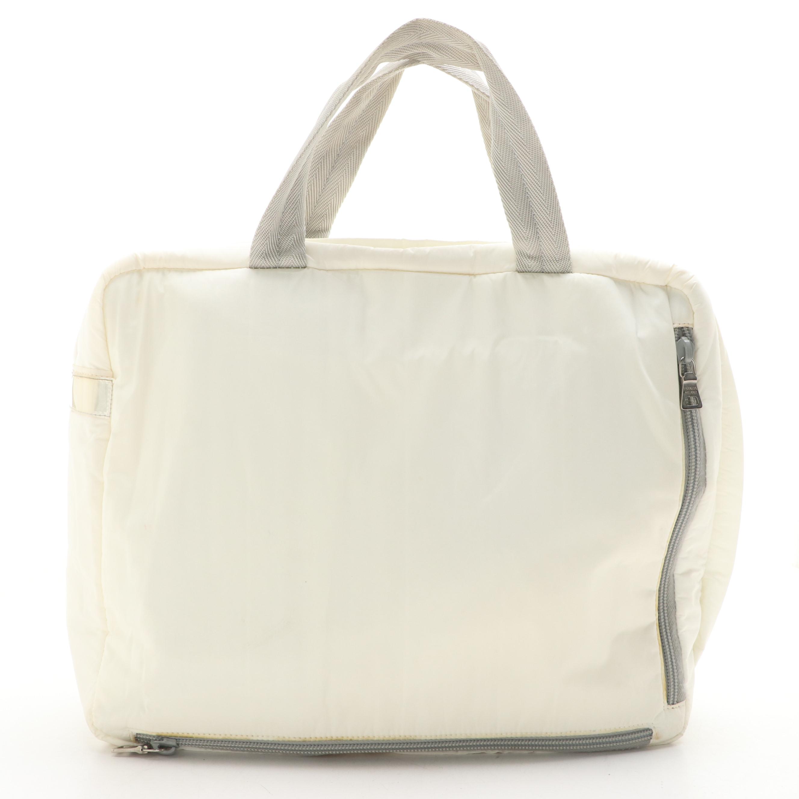 Prada Tessuto Nylon Zip Bag