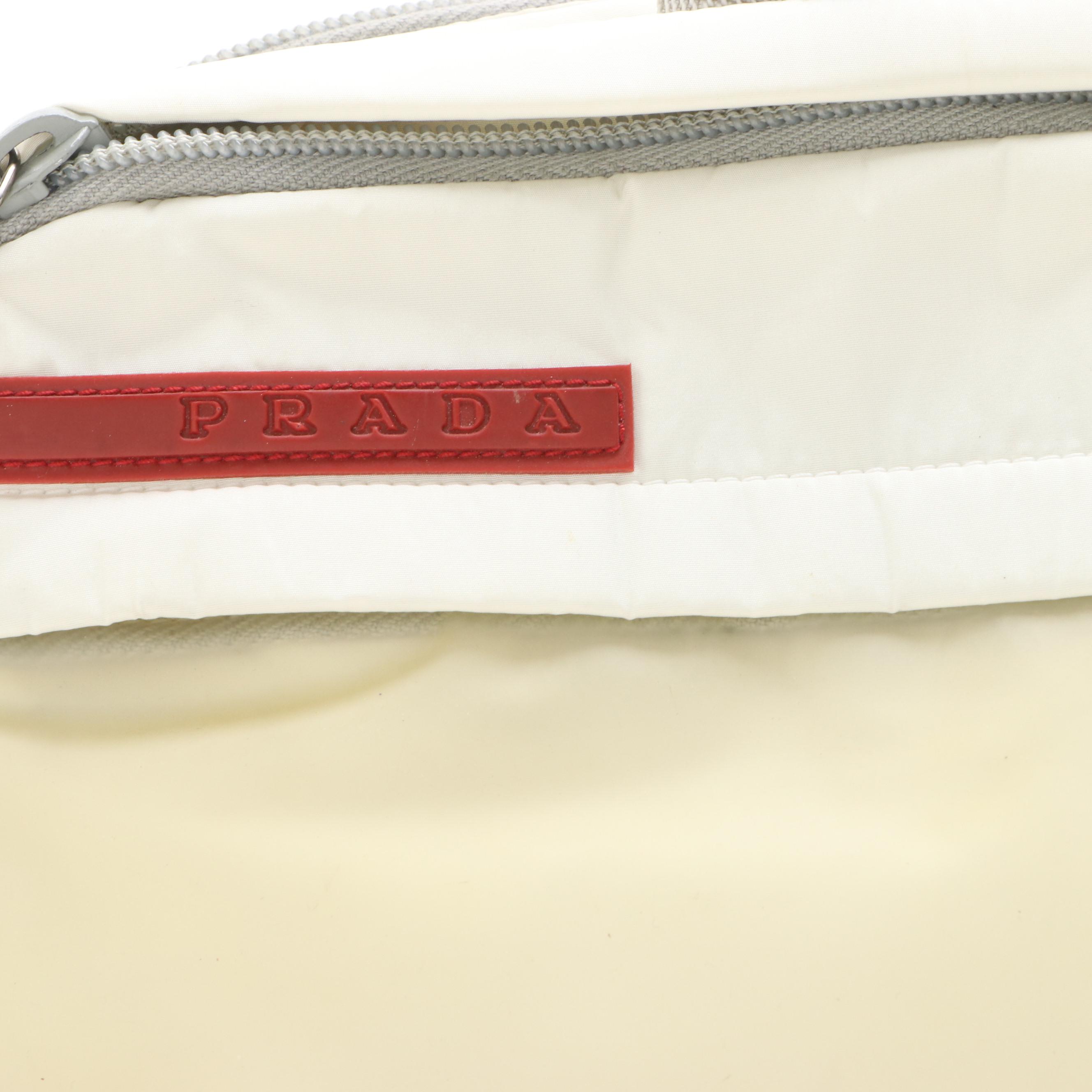 Prada Tessuto Nylon Zip Bag