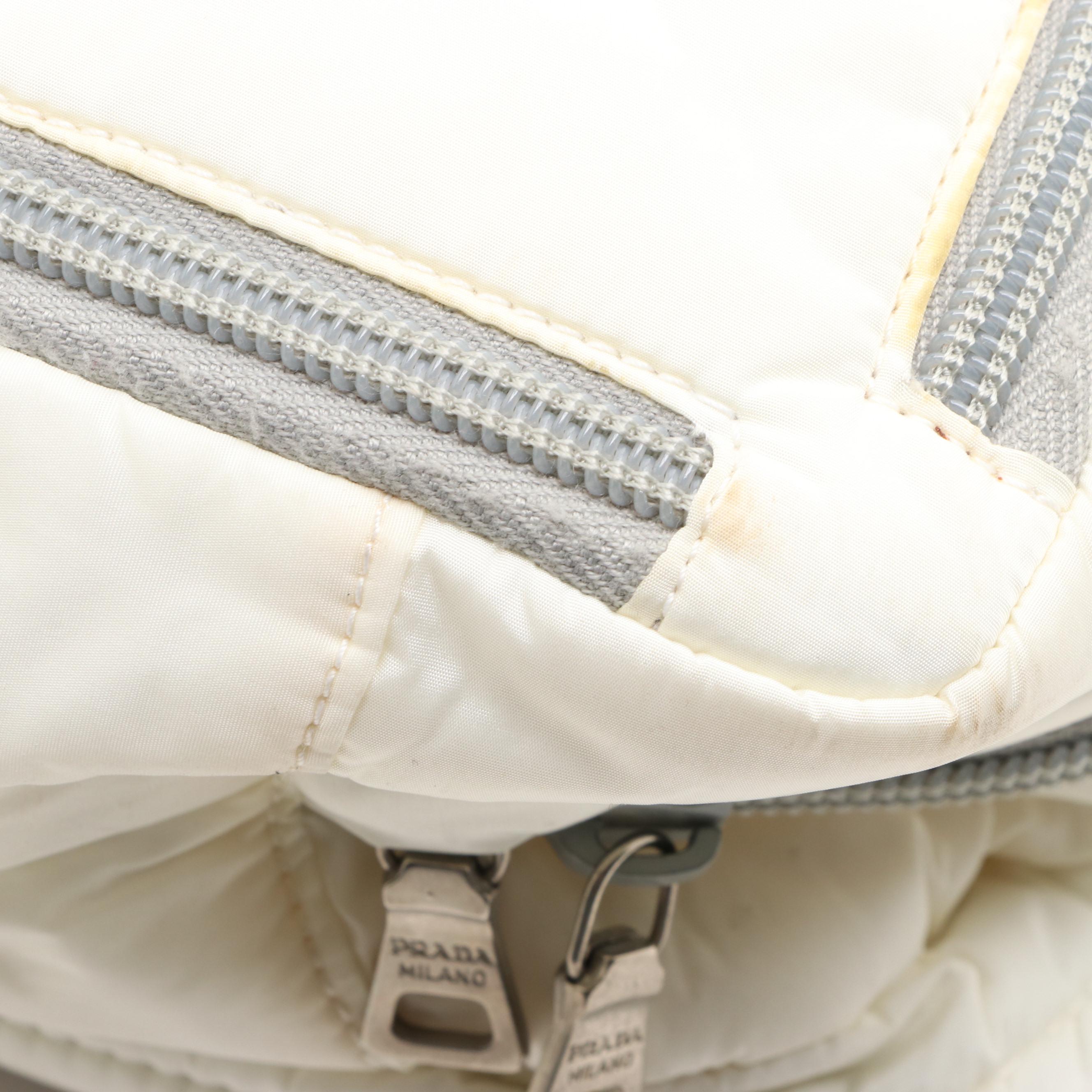 Prada Tessuto Nylon Zip Bag