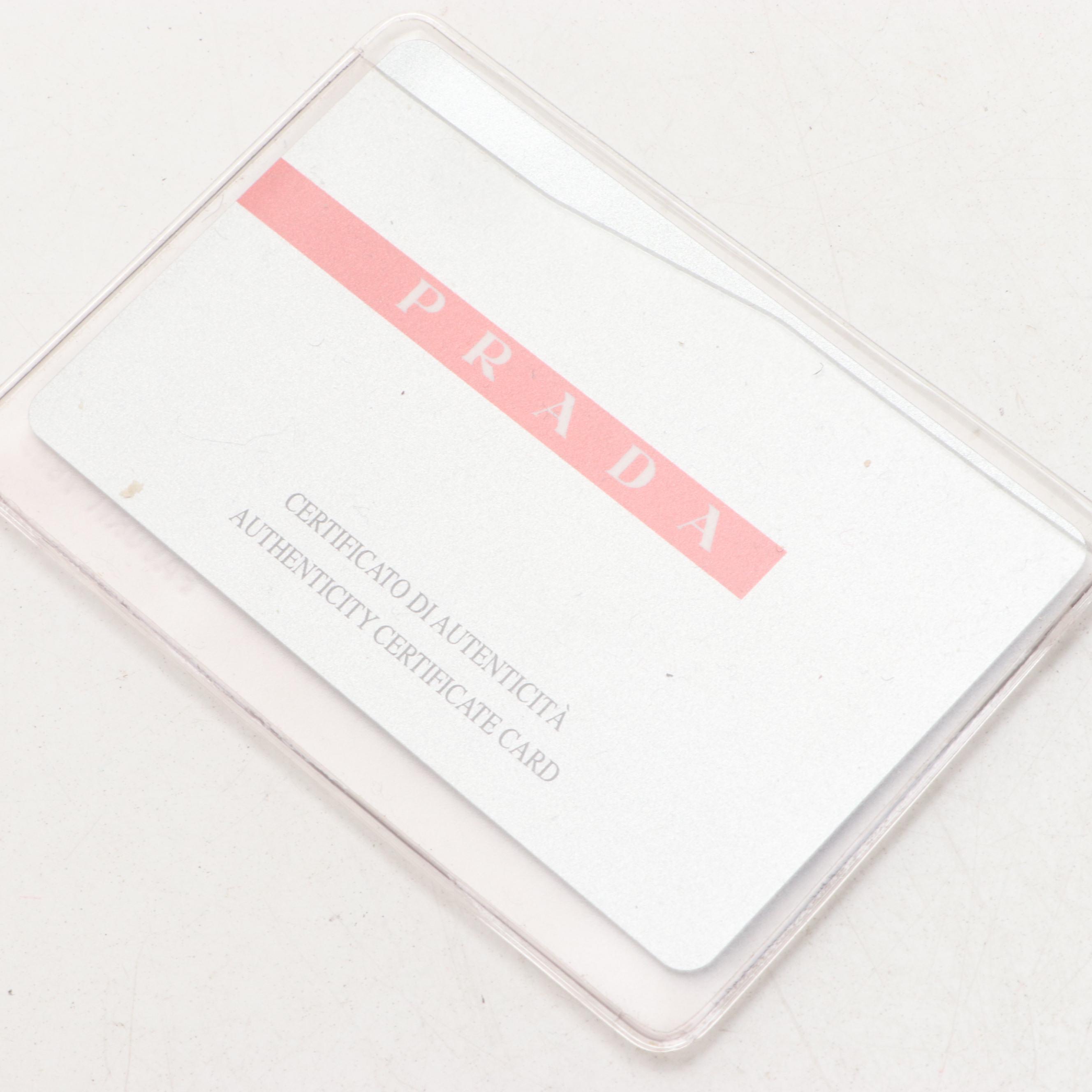 Prada Tessuto Nylon Zip Bag