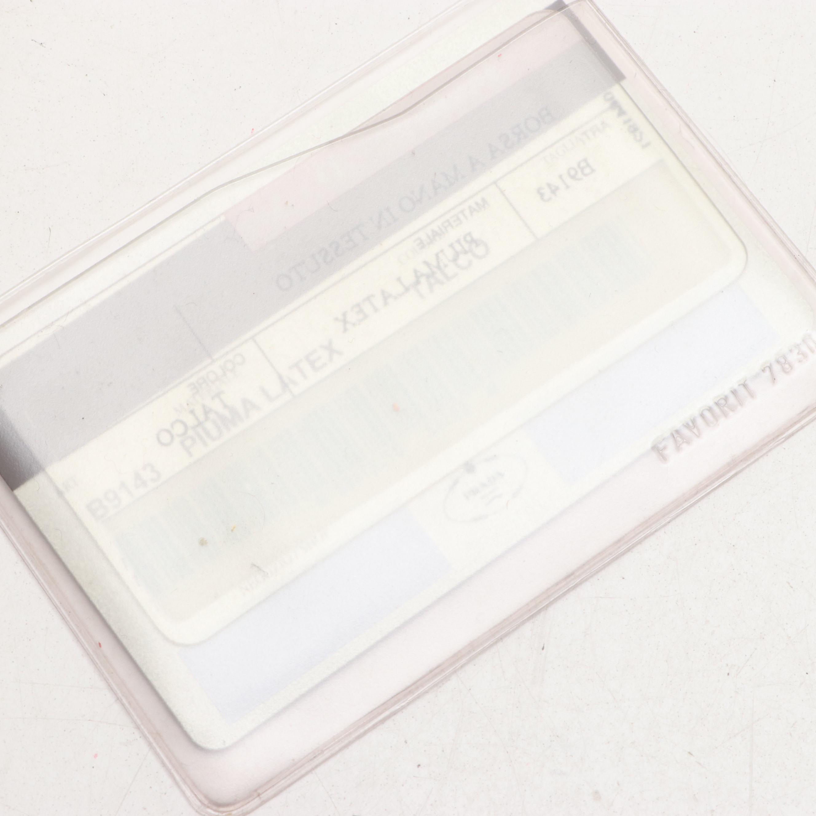 Prada Tessuto Nylon Zip Bag