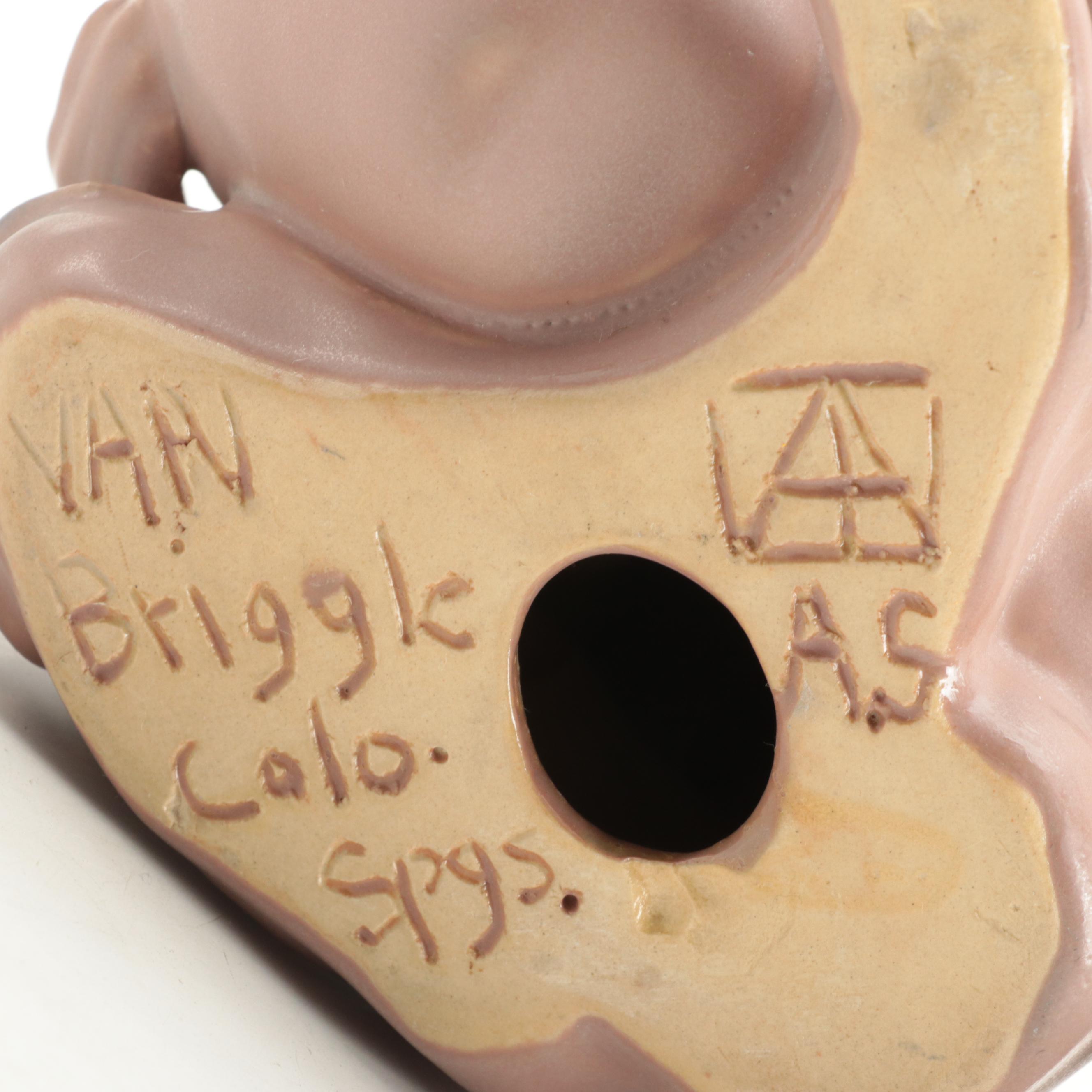 Van Briggle Pottery Ceramic Native American Figurines and Wall Plaques