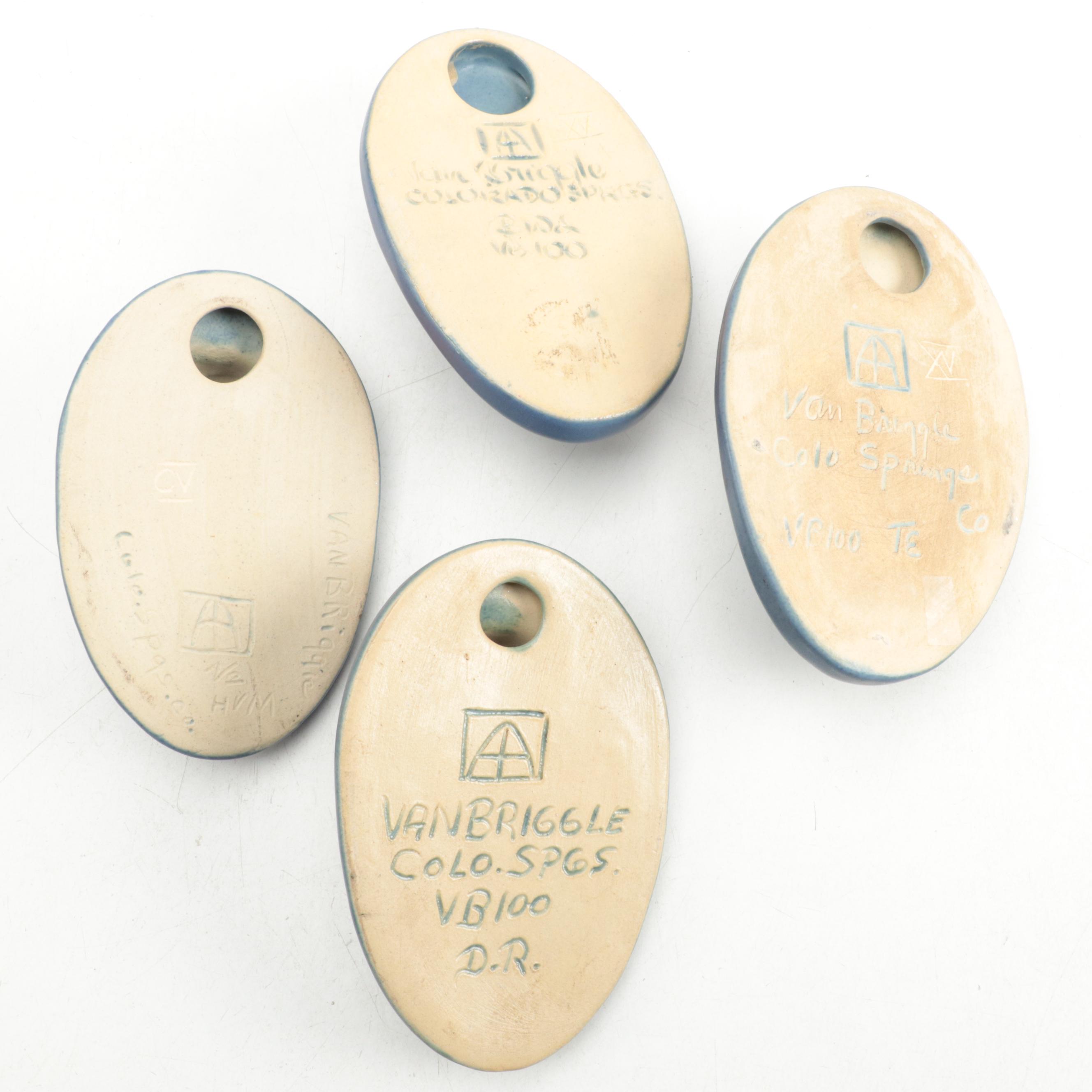 Van Briggle Pottery Ceramic Native American Figurines and Wall Plaques