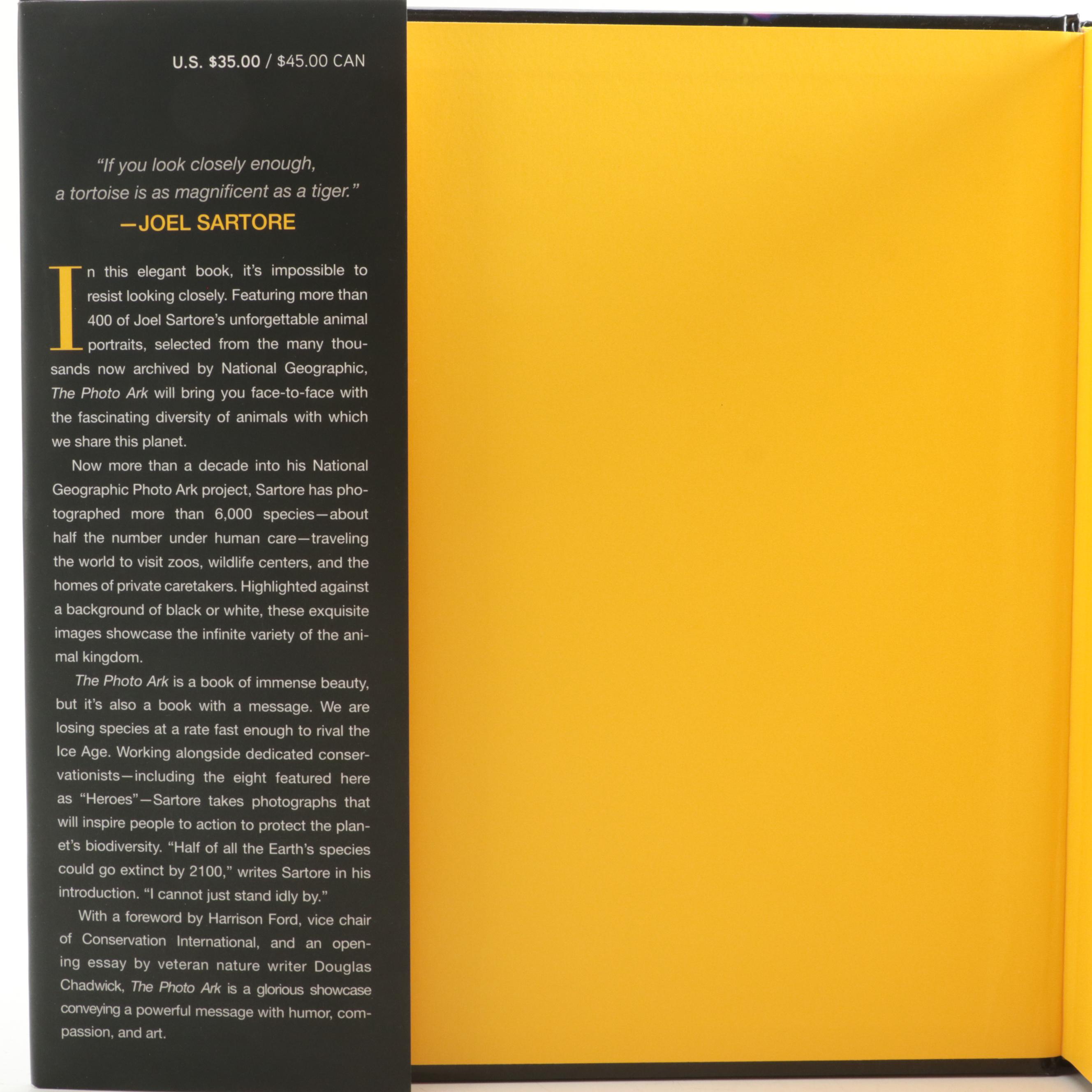 "Tales of Mystery and Imagination" by Edgar Allan Poe with "The Photo Ark"