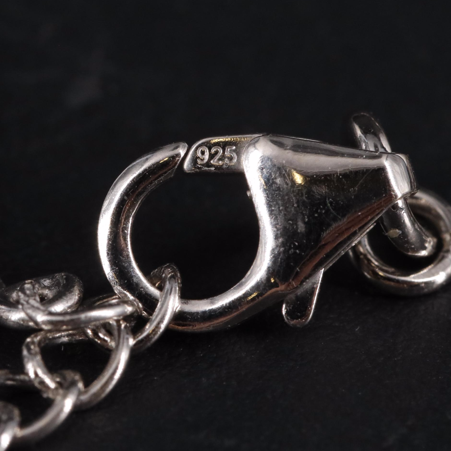 Sterling Cable Chain Bracelet