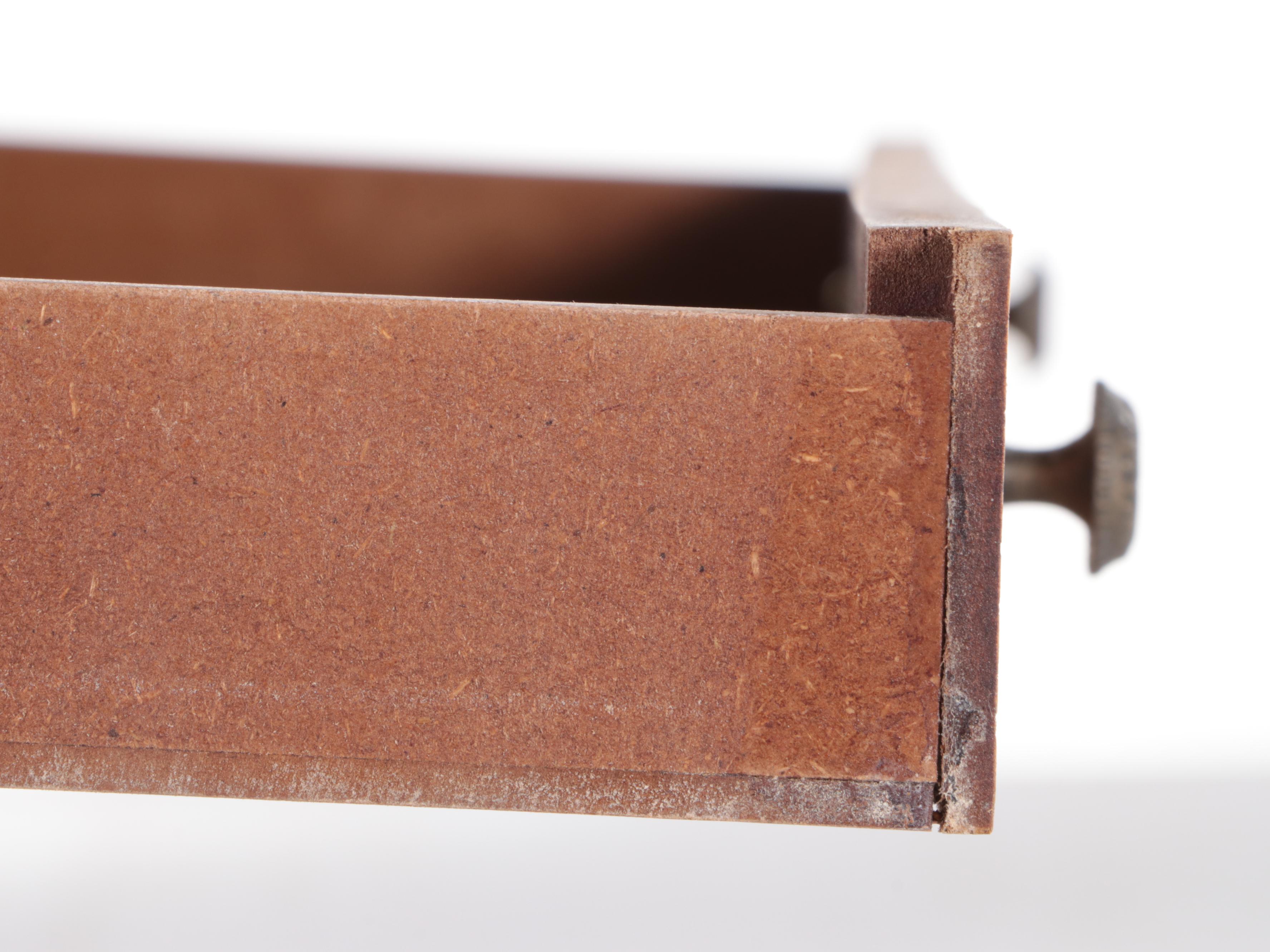 Contemporary Oak-Veneered Machinist's Chest