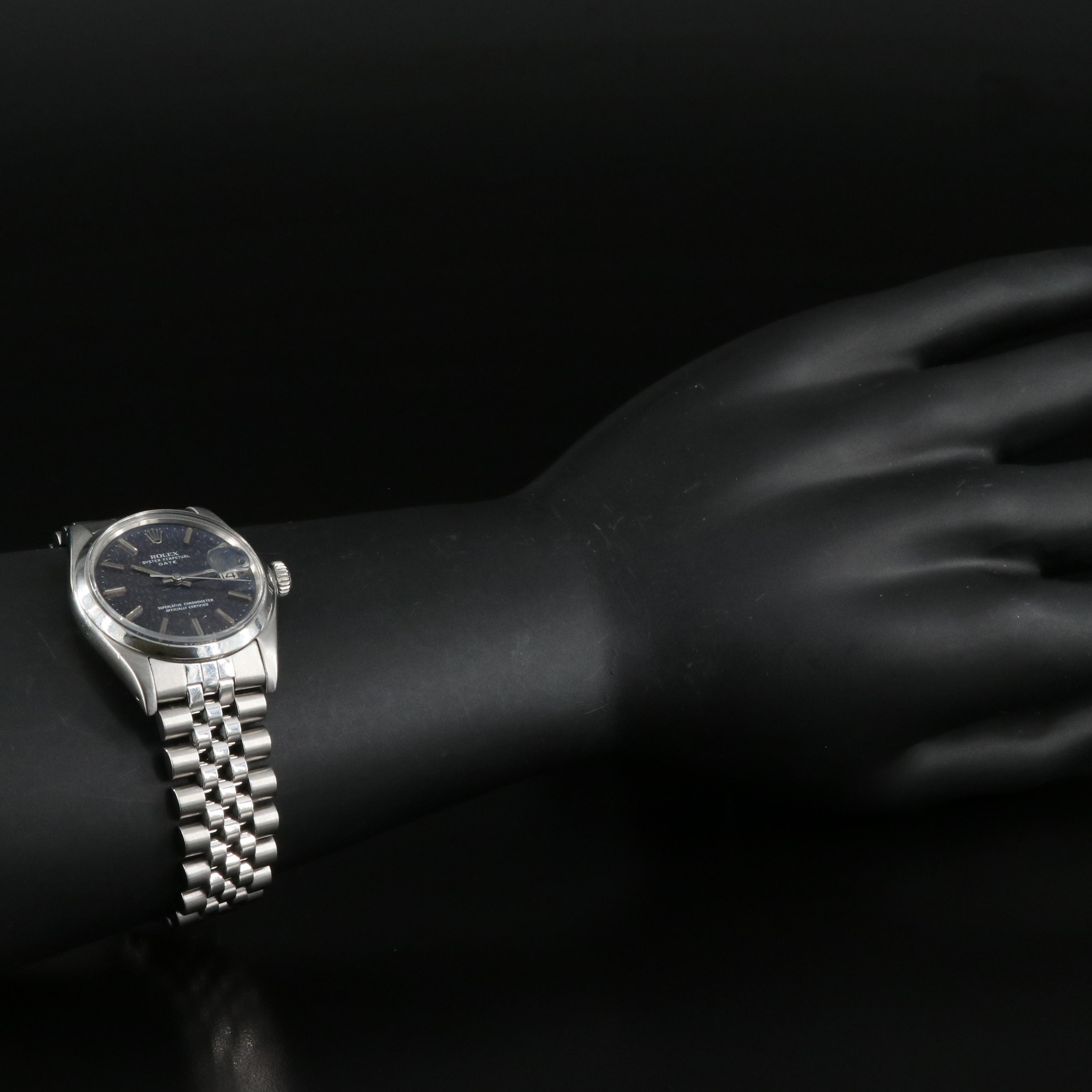 1972 Rolex Oyster Perpetual Date Sigma Dial Watch