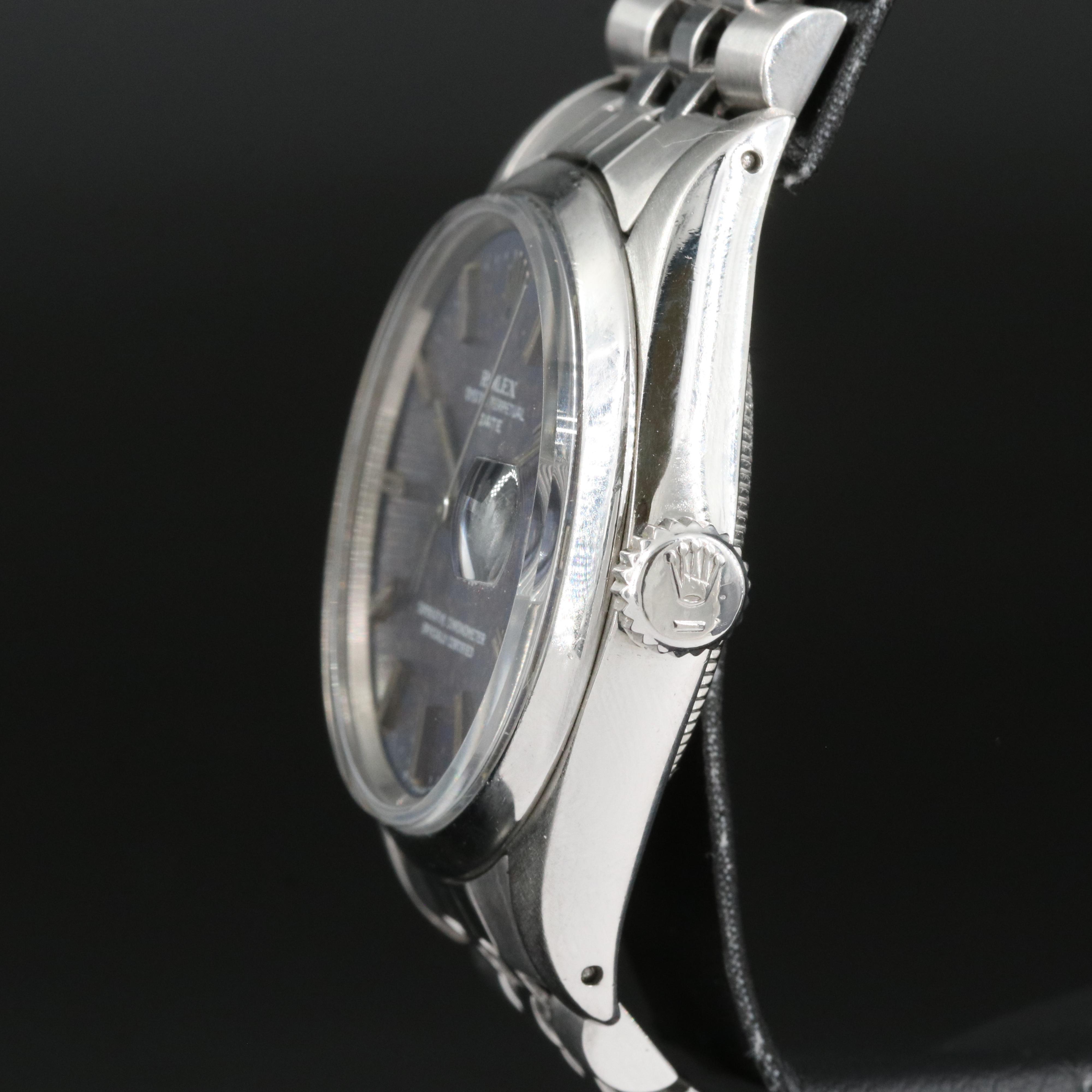 1972 Rolex Oyster Perpetual Date Sigma Dial Watch