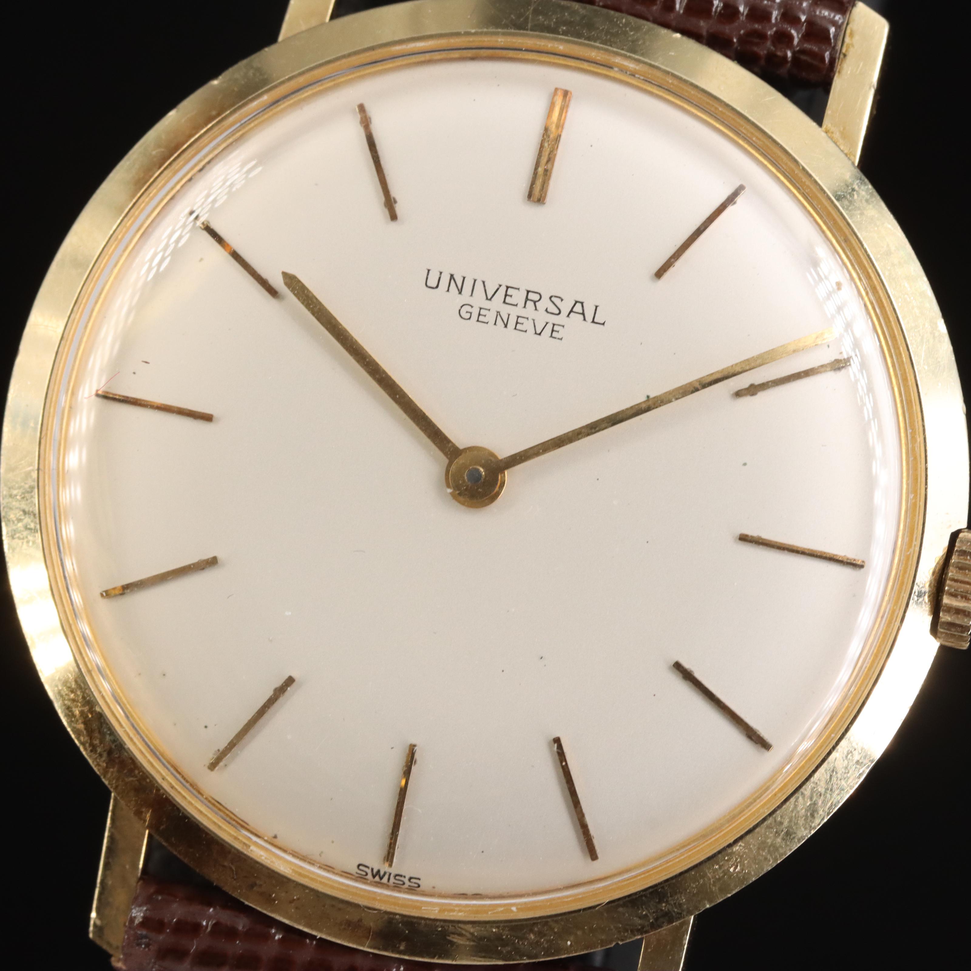 Papier De Garantie Vierge Universal Genève - Années 1950 - Pour Montres Vintage
