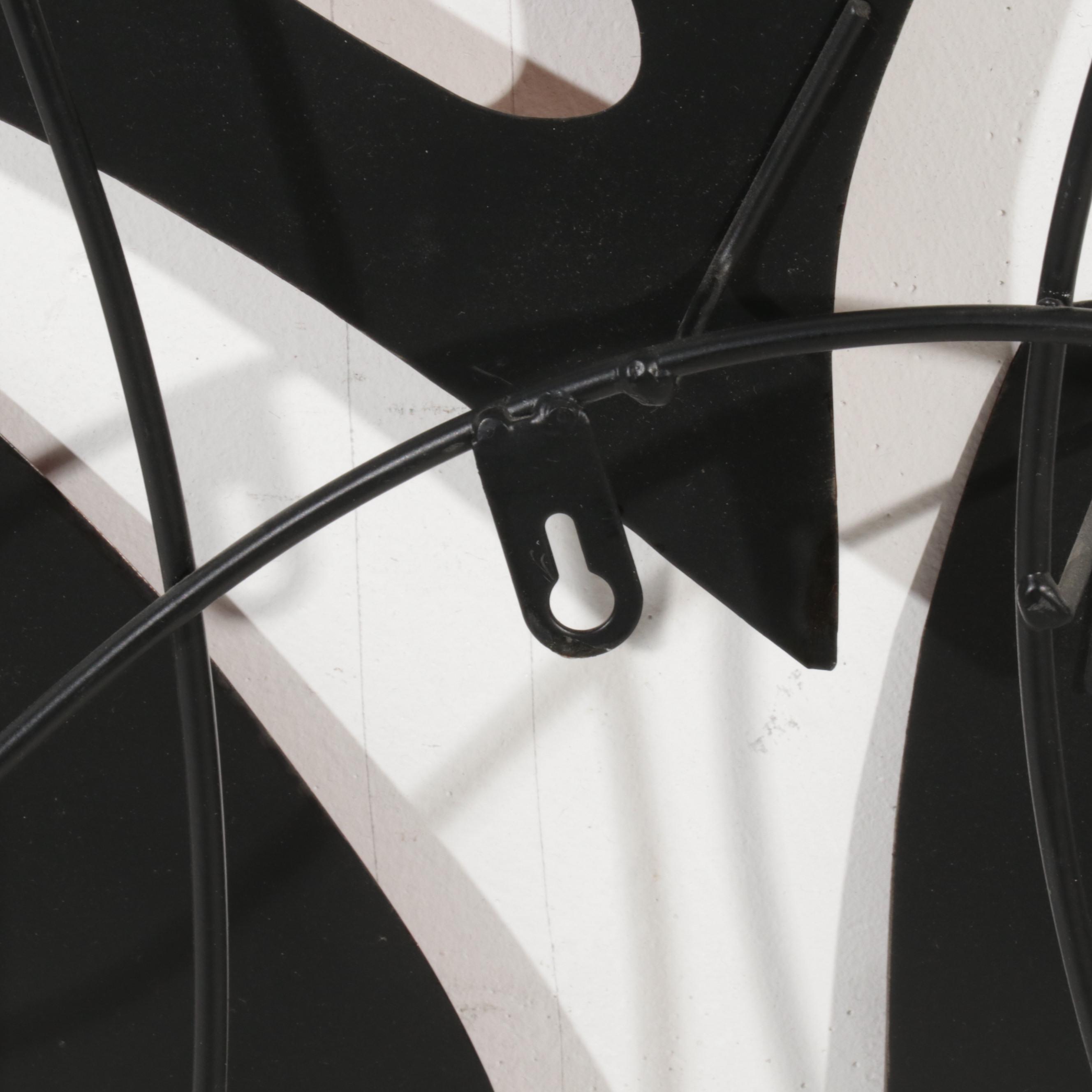 Elements Abstract Metal Hanging Sculpture, 21st Century