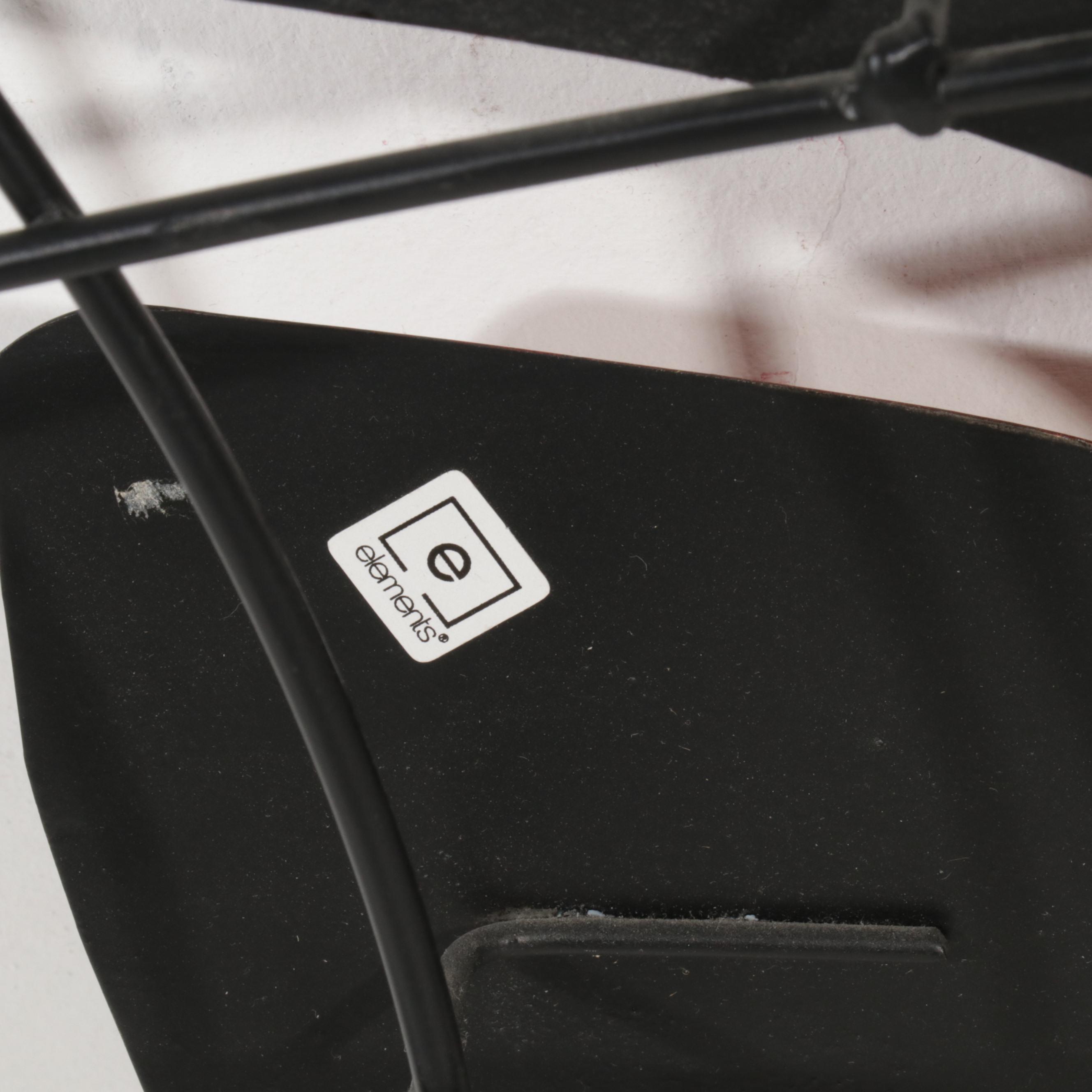 Elements Abstract Metal Hanging Sculpture, 21st Century