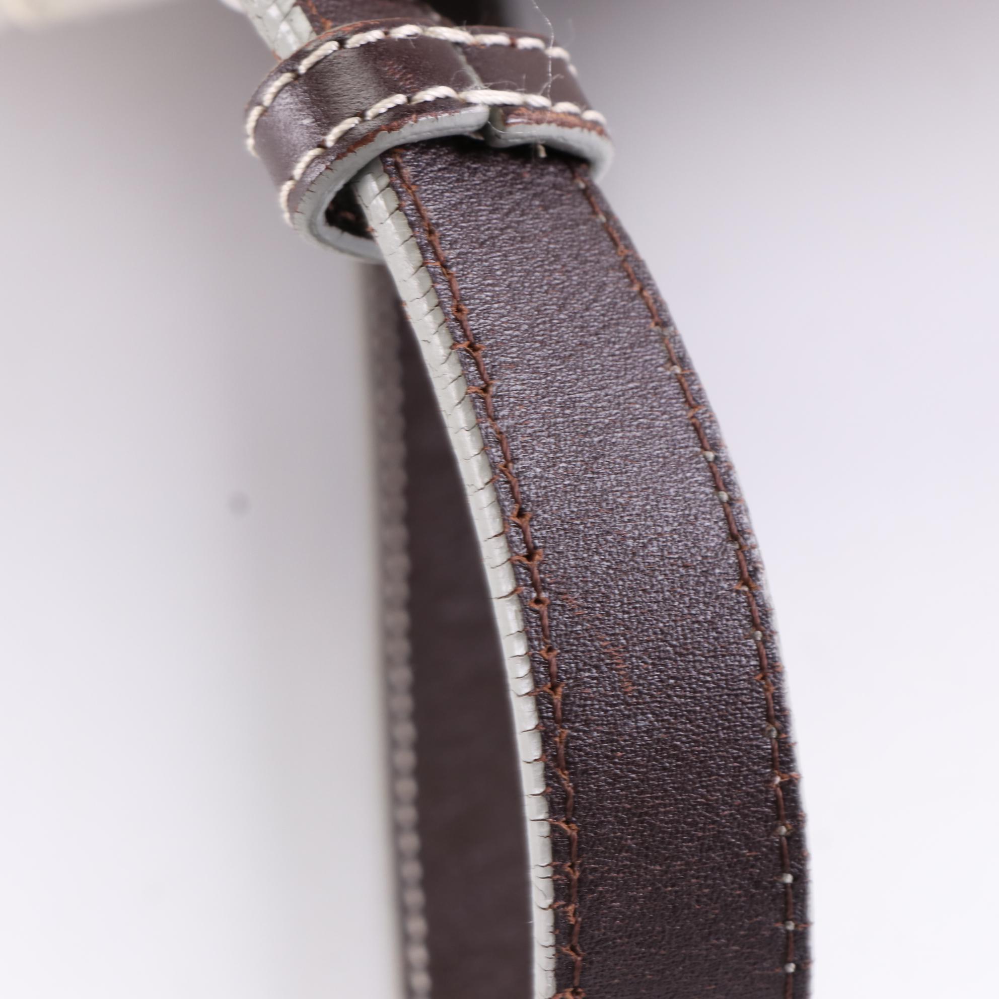 Loewe Pockets Collection Two-Way Travel Bag in Anagram Coated Canvas