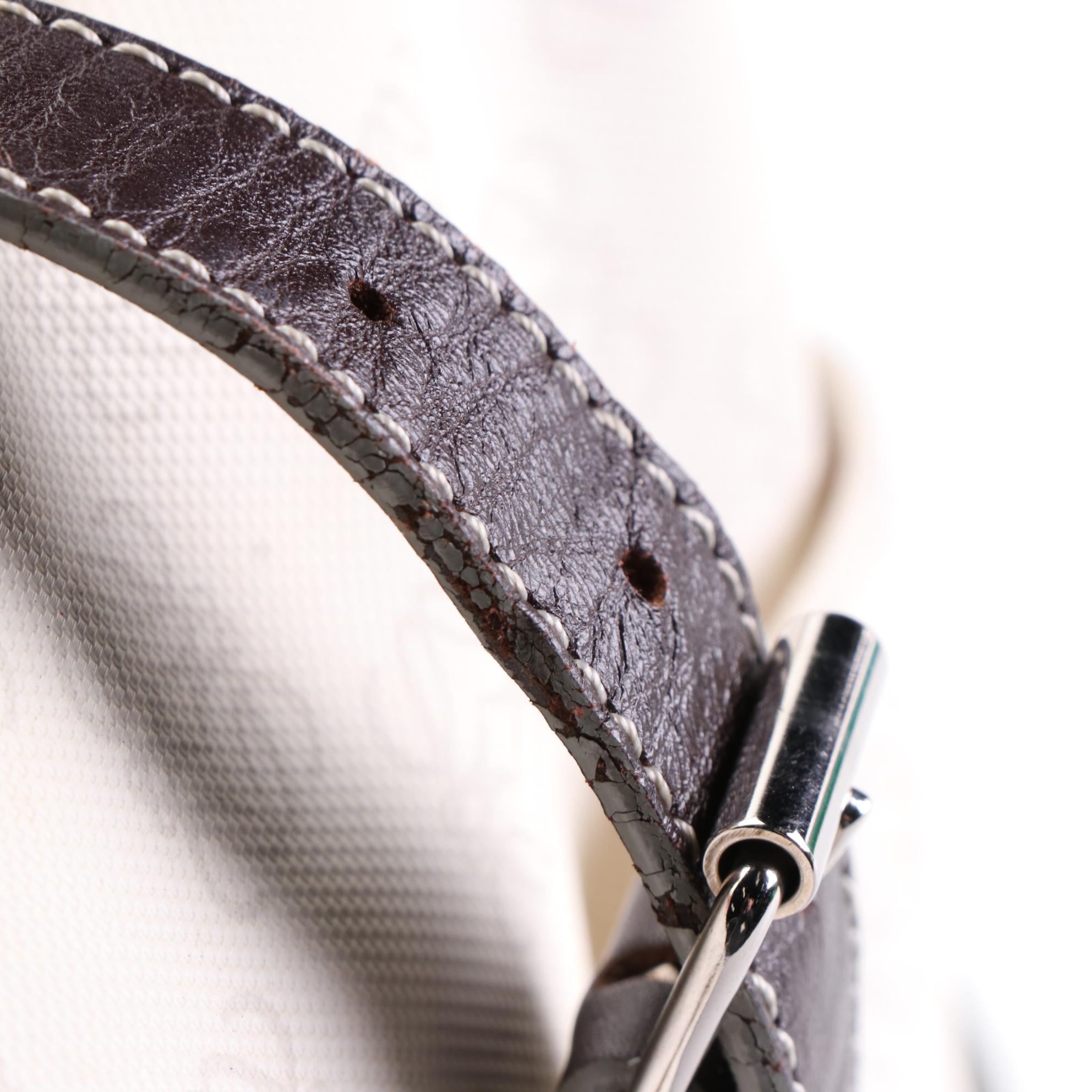 Loewe Pockets Collection Two-Way Travel Bag in Anagram Coated Canvas