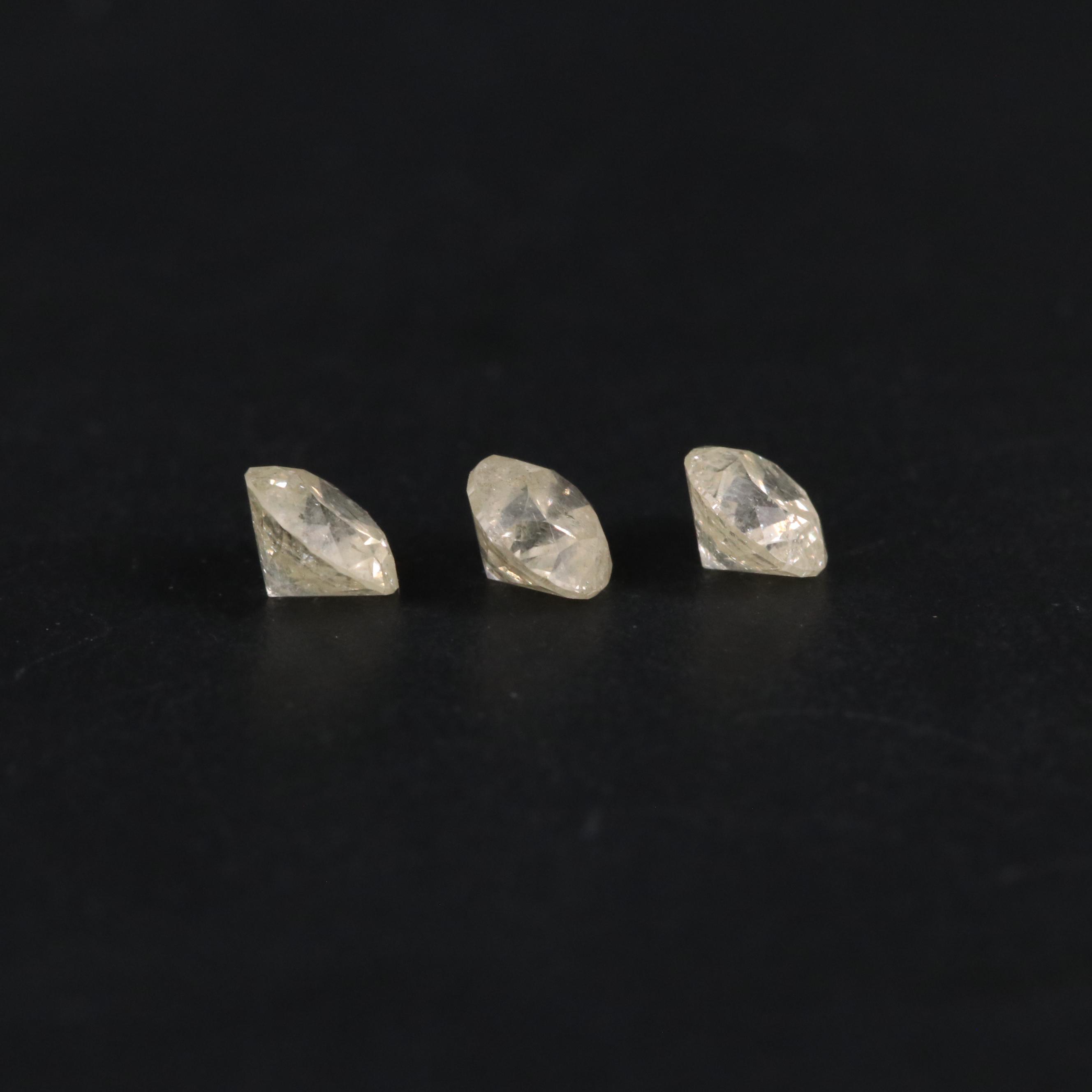 Loose 0.62 CTW Diamonds